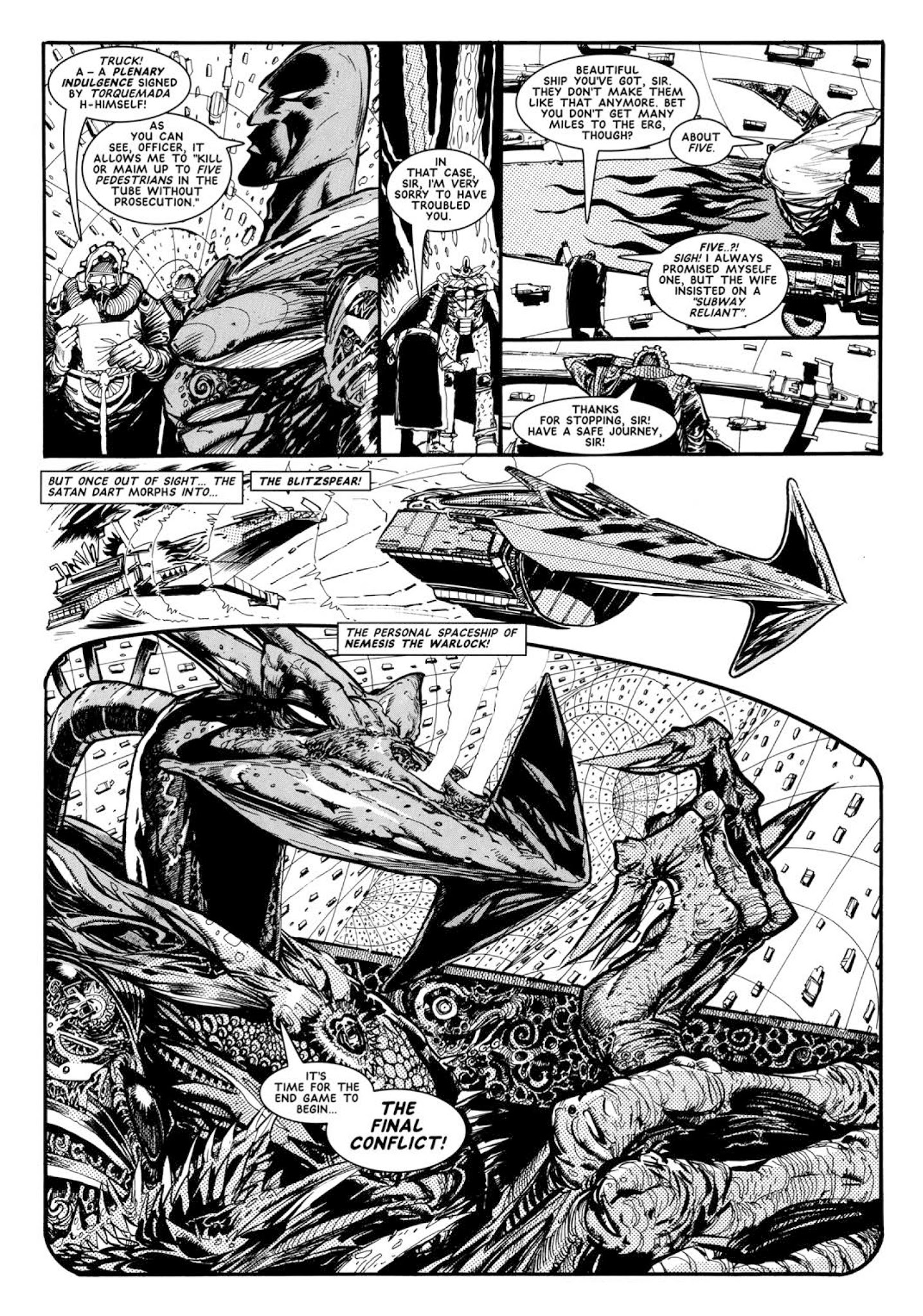 Read online The Complete Nemesis The Warlock comic -  Issue # TPB 3 - 156