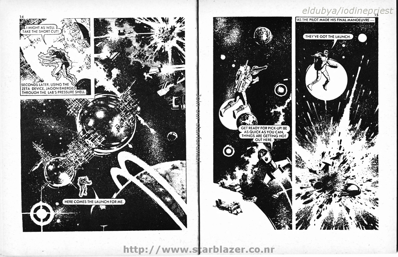 Read online Starblazer comic -  Issue #80 - 9