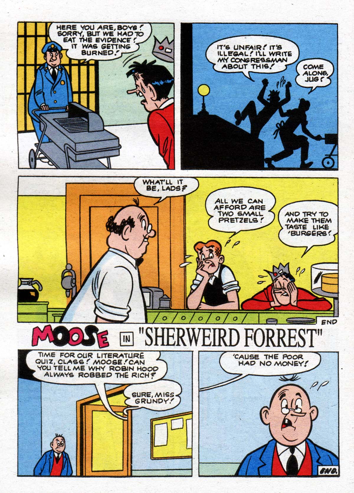 Read online Jughead's Double Digest Magazine comic -  Issue #88 - 133