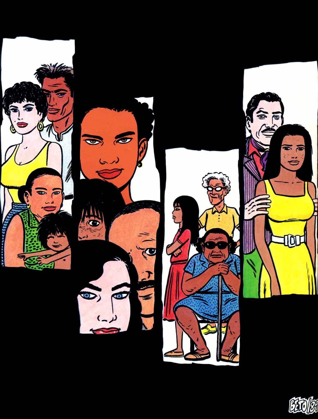 Read online Love and Rockets (1982) comic -  Issue #31 - 36