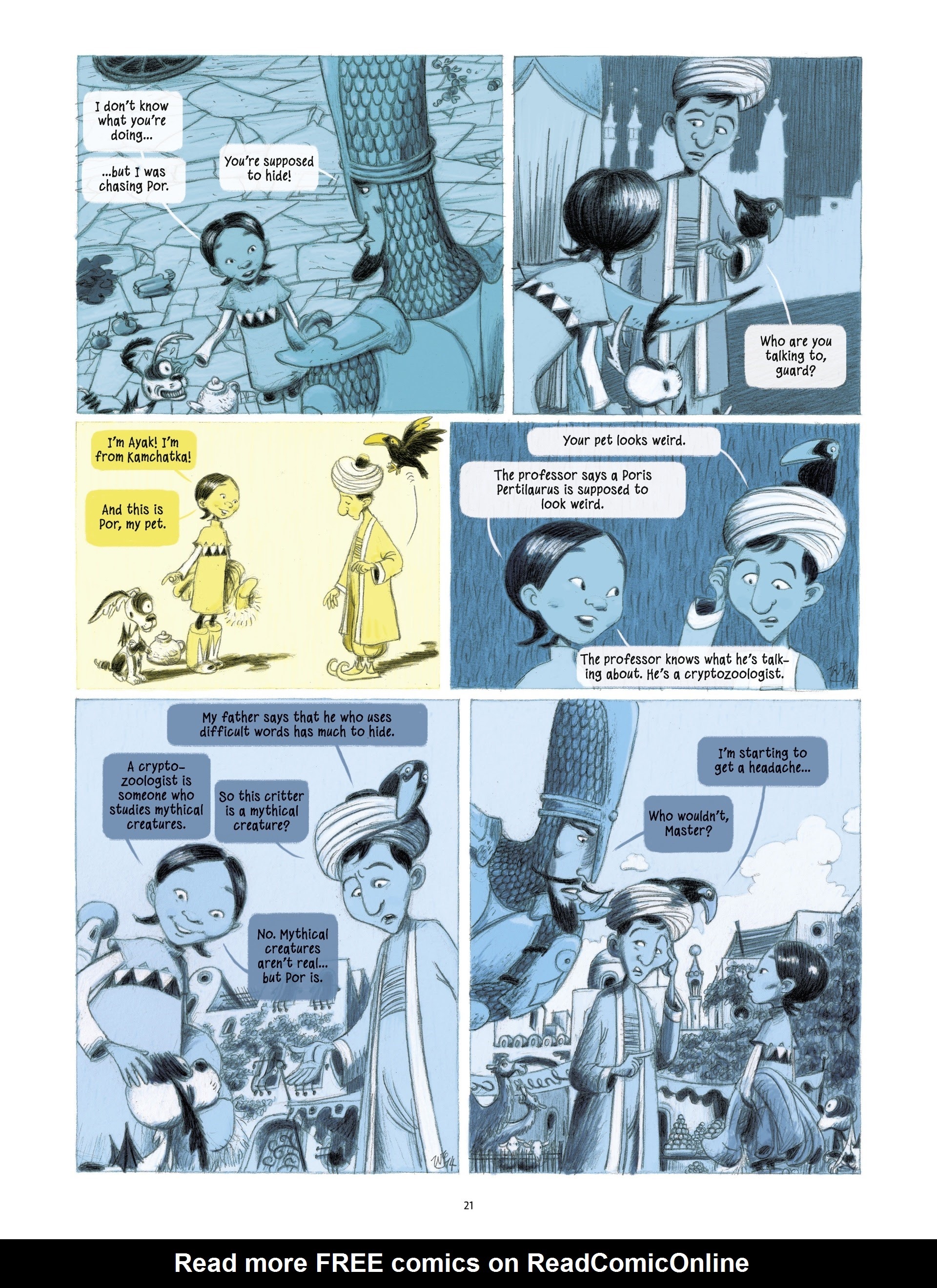 Read online Ayak & Por comic -  Issue #1 - 21