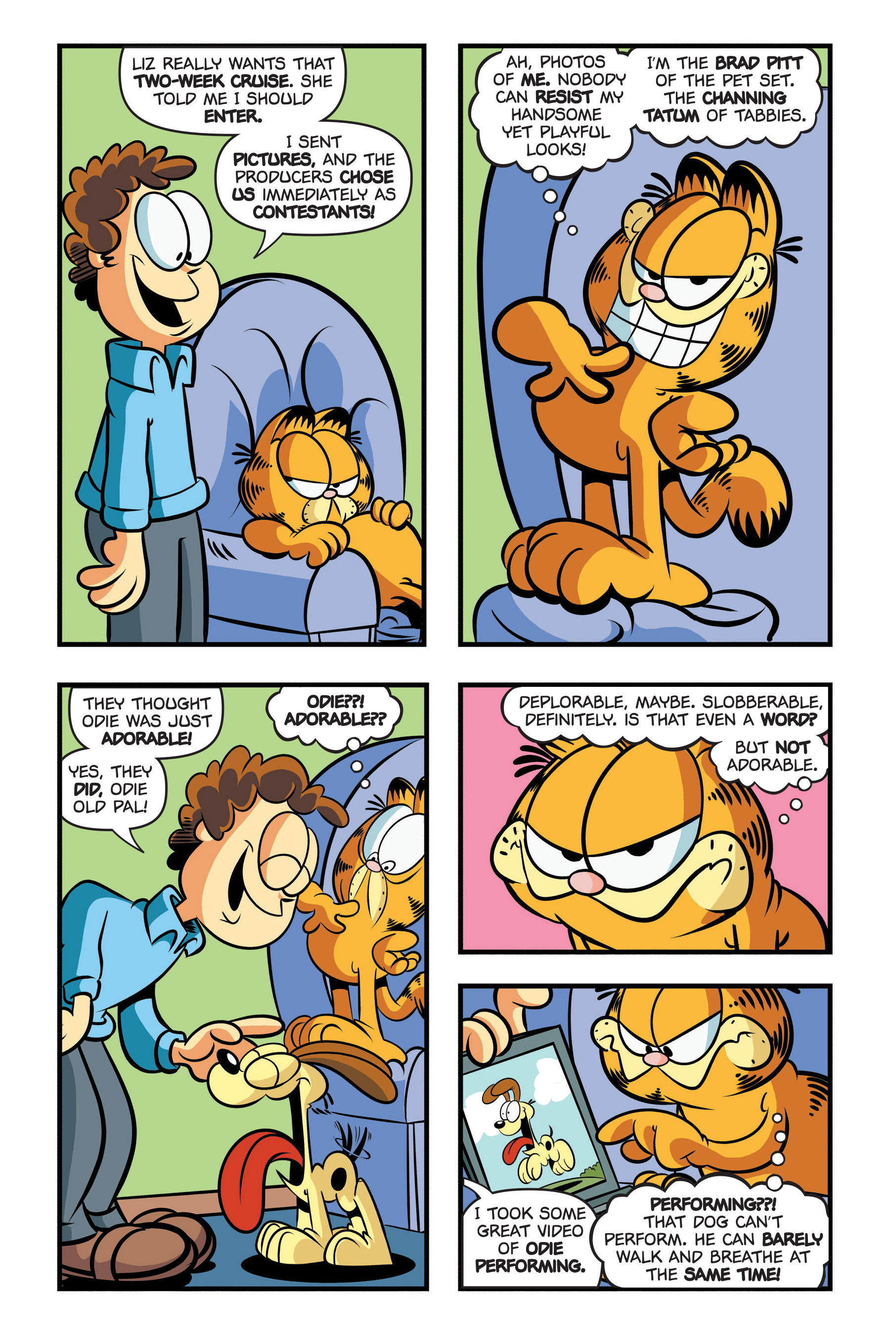 Read online Garfield’s Big Fat Hairy Adventure comic -  Issue #1 - 12