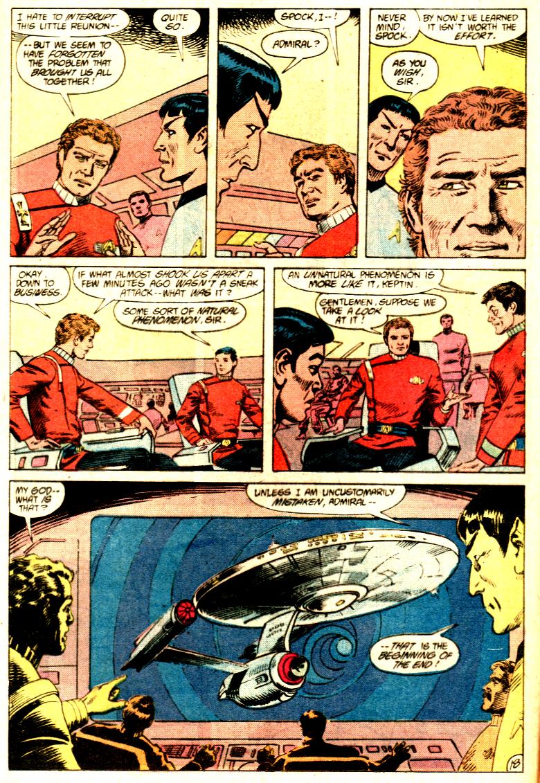 Read online Star Trek (1984) comic -  Issue #33 - 18