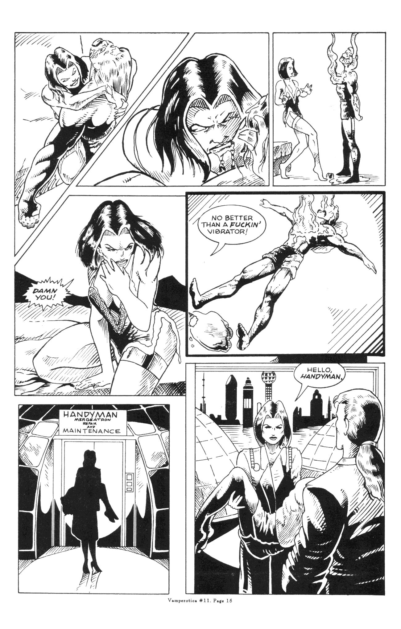 Read online Vamperotica comic -  Issue #11 - 17