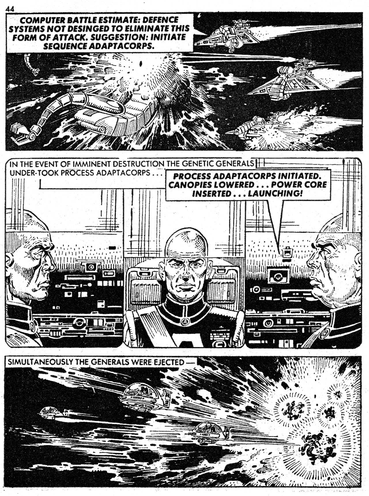 Read online Starblazer comic -  Issue #132 - 44