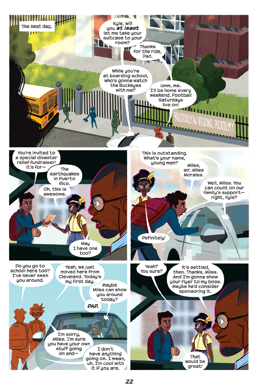 Read online Miles Morales: Shock Waves comic -  Issue # TPB - 26