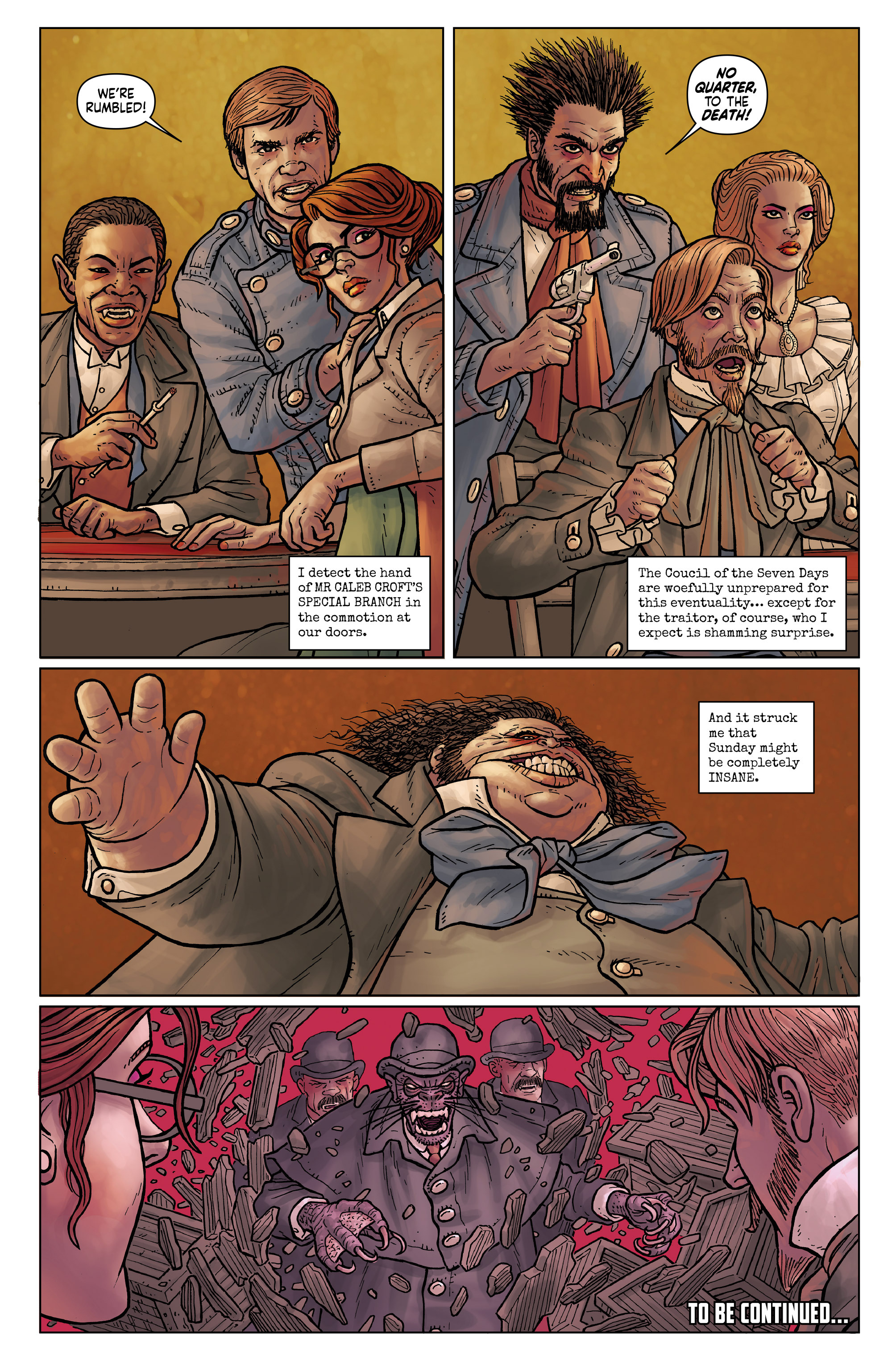 Read online Anno Dracula comic -  Issue #1 - 24