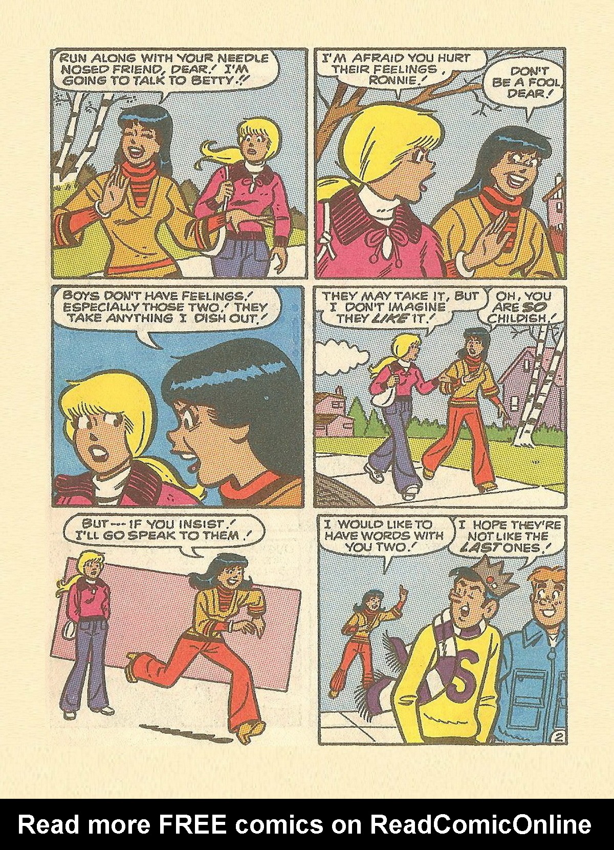 Read online Betty and Veronica Digest Magazine comic -  Issue #23 - 146