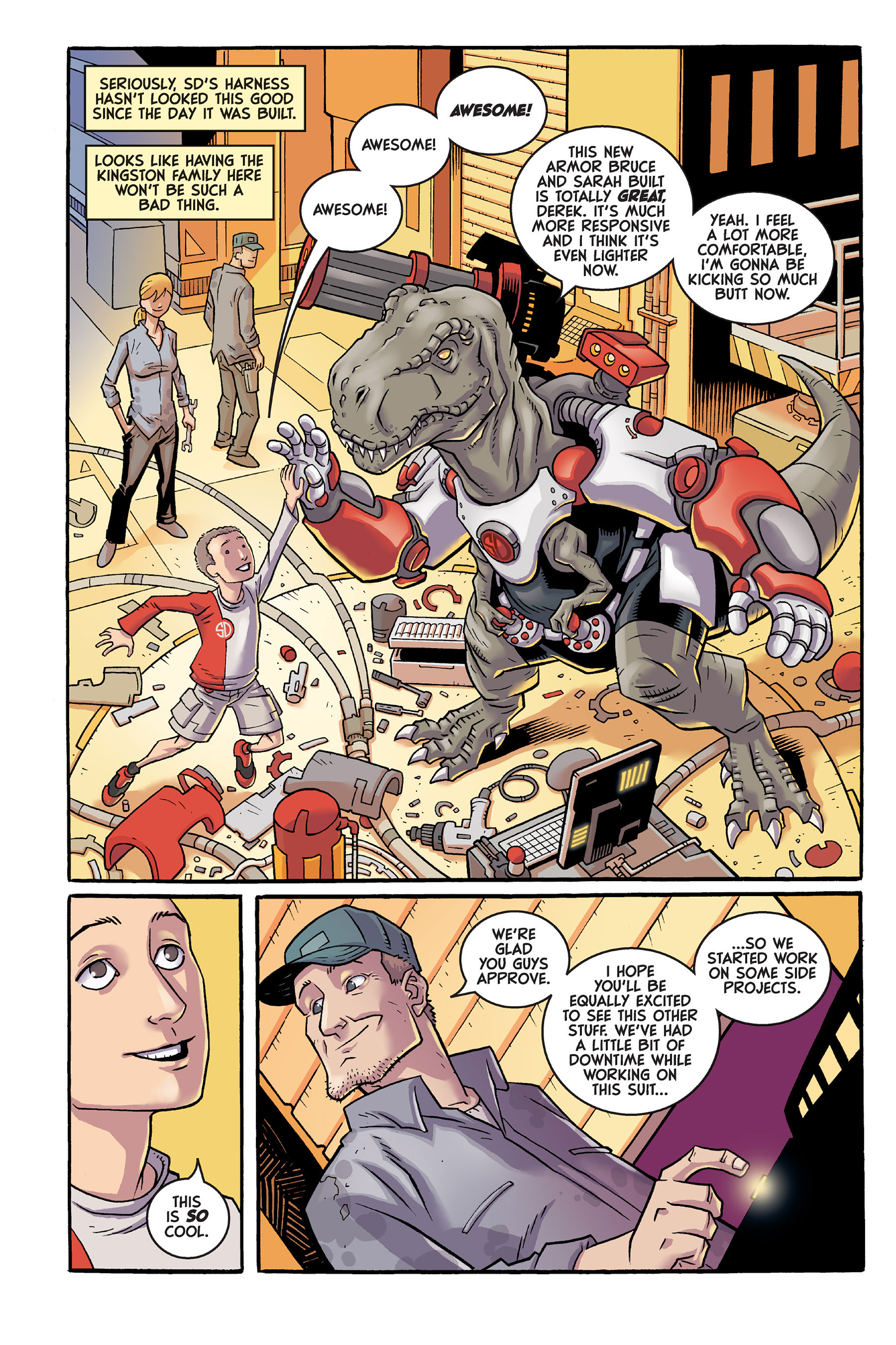 Read online Super Dinosaur (2011) comic -  Issue # _TPB 1 - 47