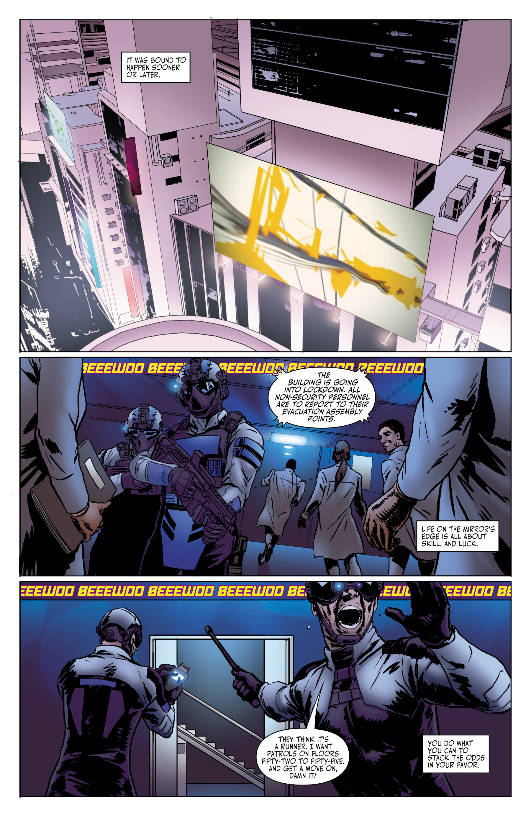 Read online Mirror's Edge: Exordium comic -  Issue #3 - 3