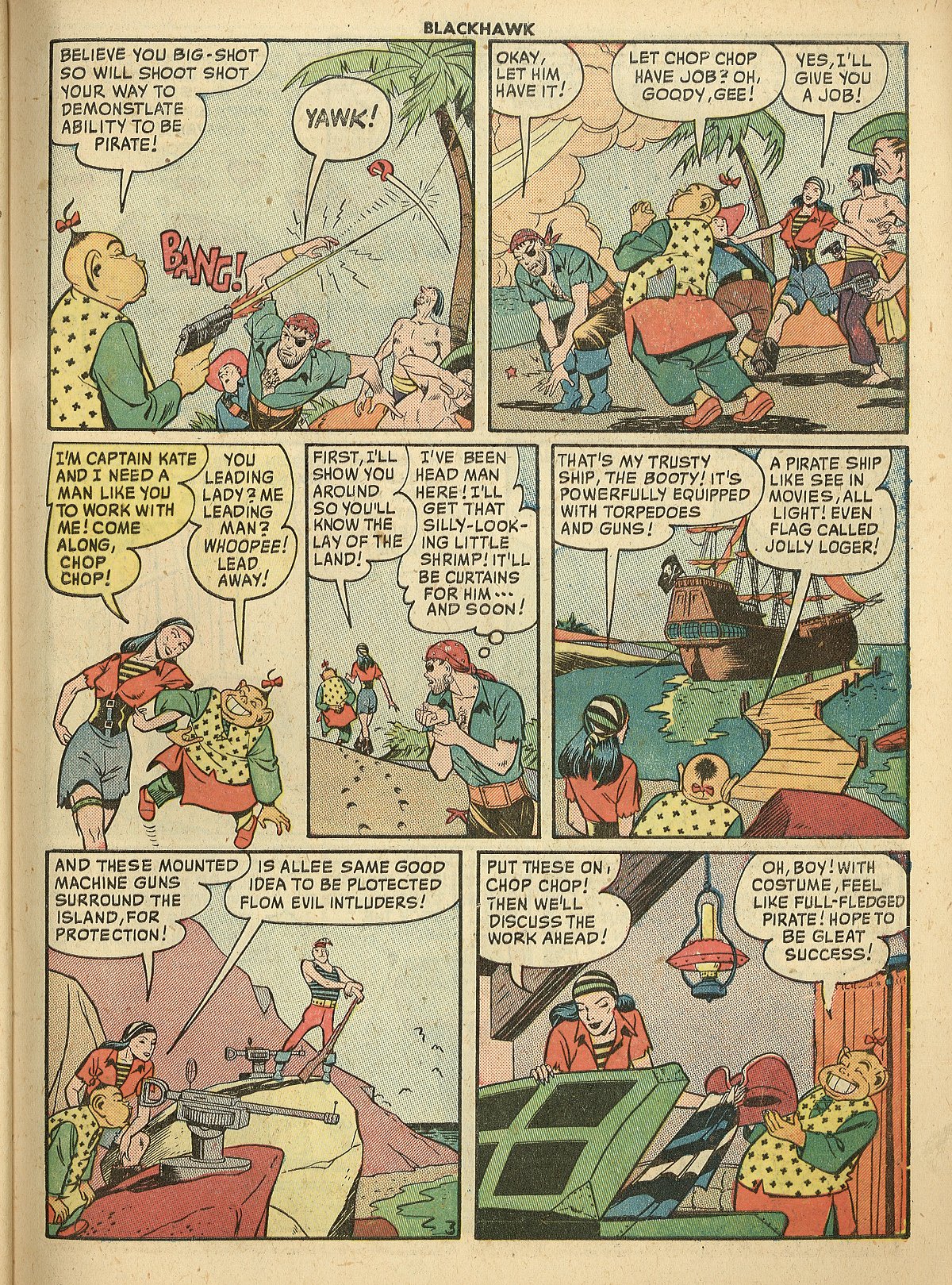 Read online Blackhawk (1957) comic -  Issue #33 - 40