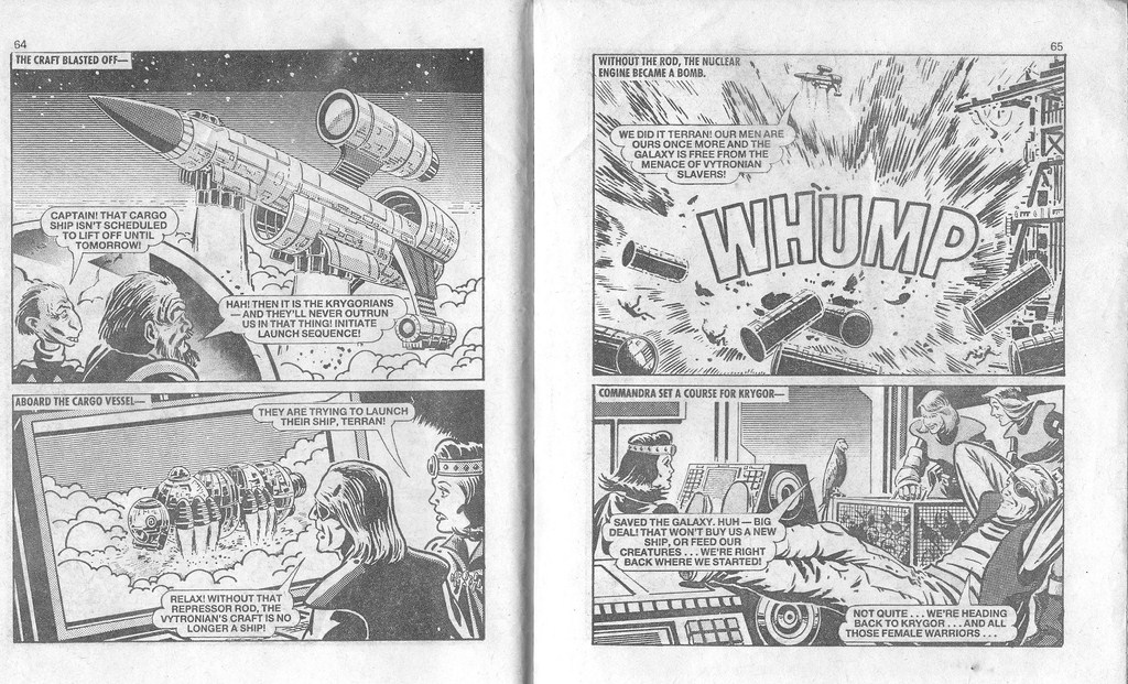 Read online Starblazer comic -  Issue #194 - 33