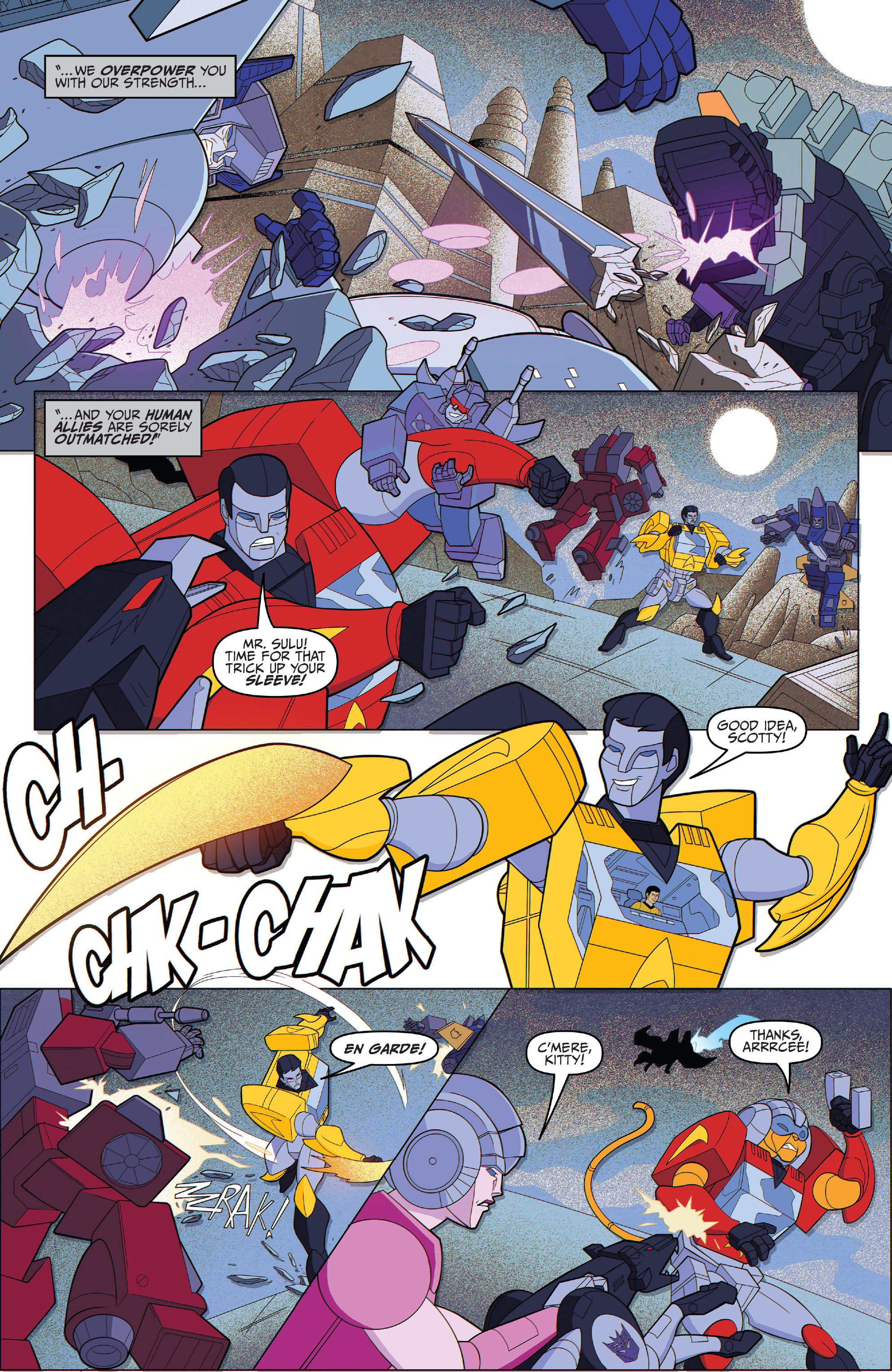 Read online Star Trek vs. Transformers comic -  Issue #5 - 16