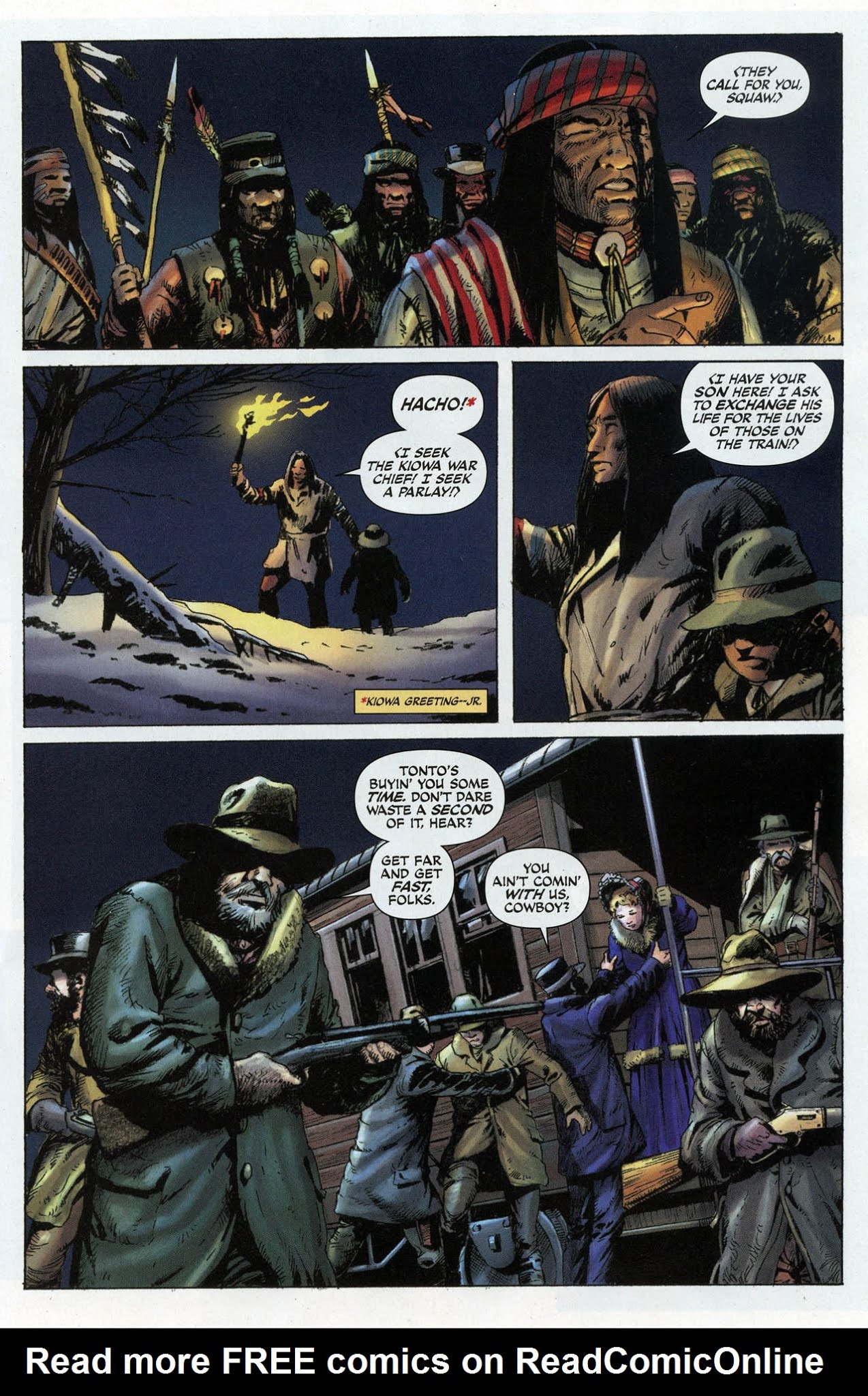Read online The Lone Ranger: Snake Of Iron comic -  Issue #4 - 11