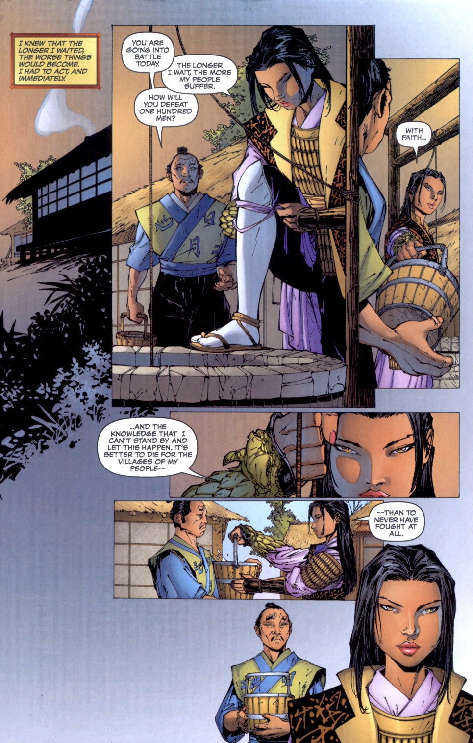 Read online Witchblade: Obakemono comic -  Issue # TPB - 55