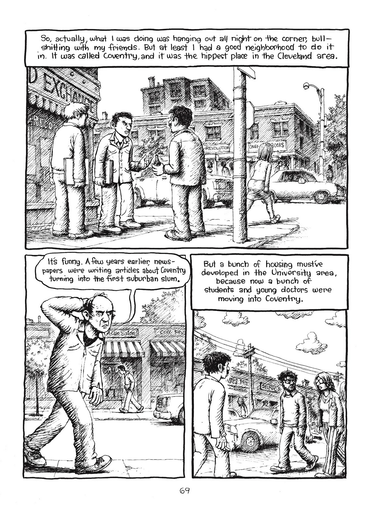 Read online Harvey Pekar's Cleveland comic -  Issue # TPB - 70