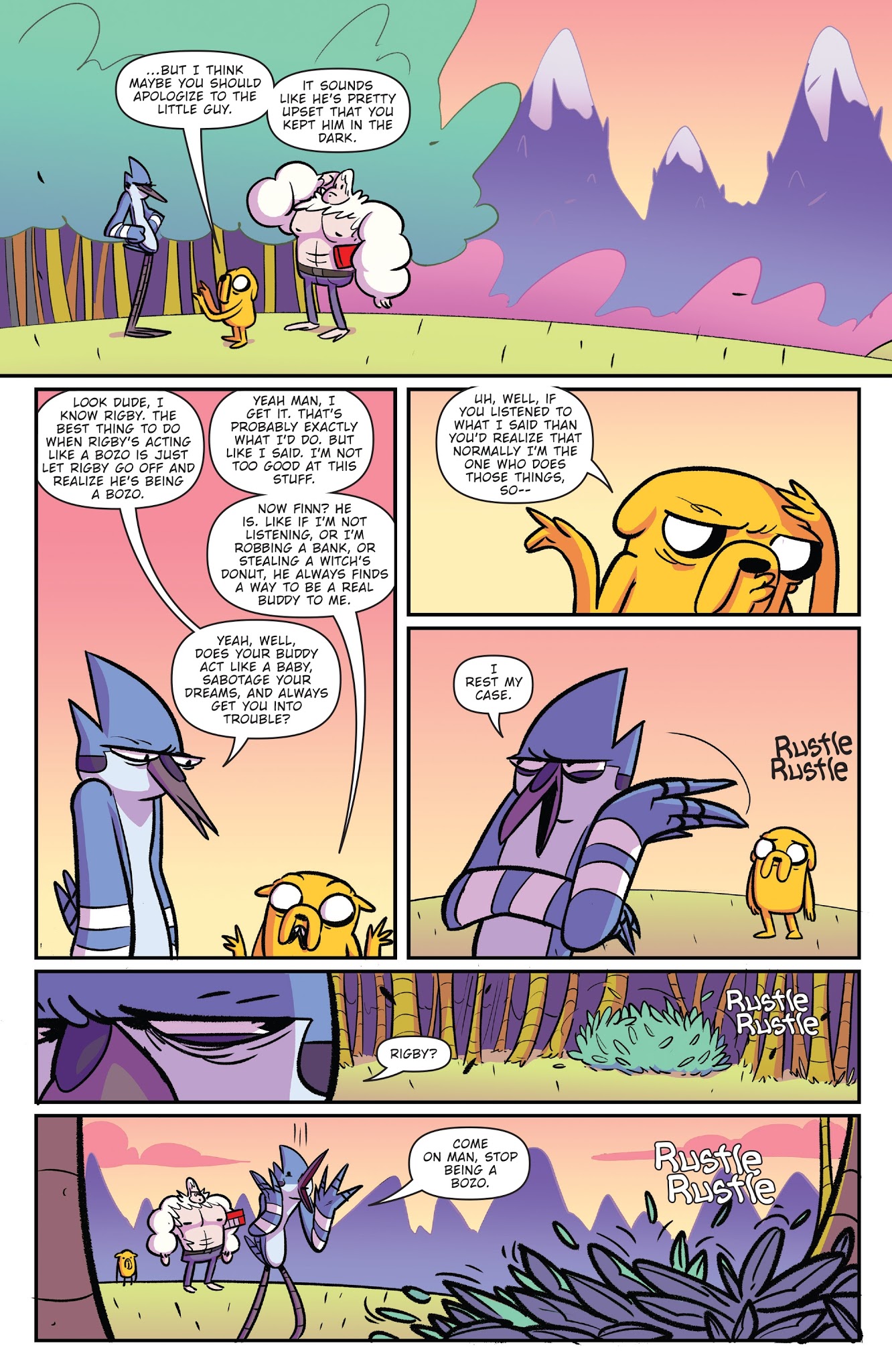 Read online Adventure Time/Regular Show comic -  Issue #5 - 14