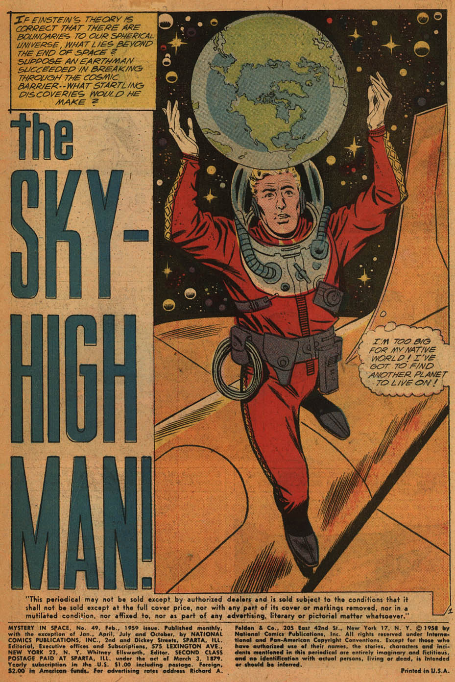 Read online Mystery in Space (1951) comic -  Issue #49 - 3