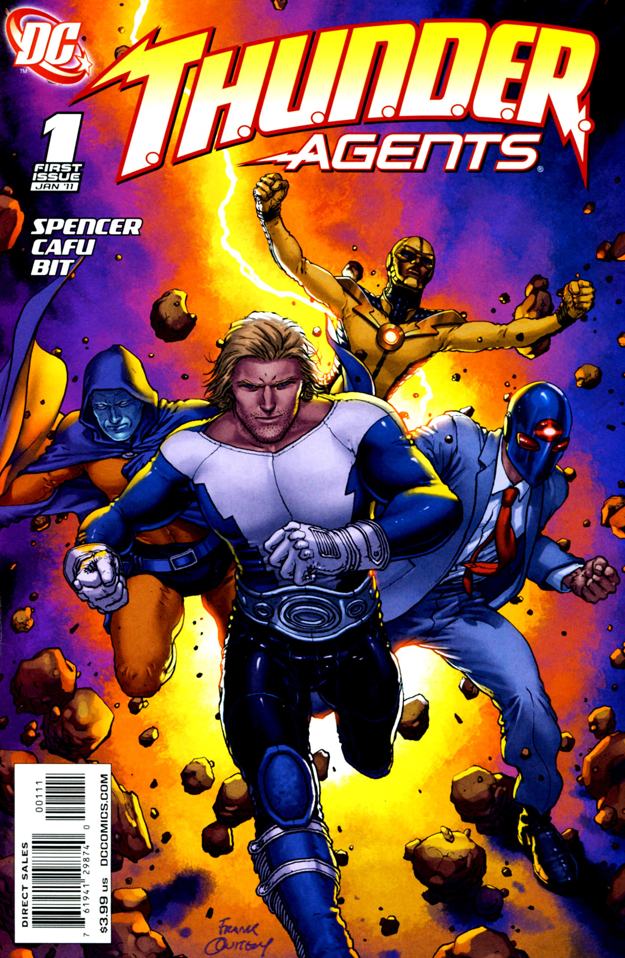 Read online T.H.U.N.D.E.R. Agents (2011) comic -  Issue #1 - 2