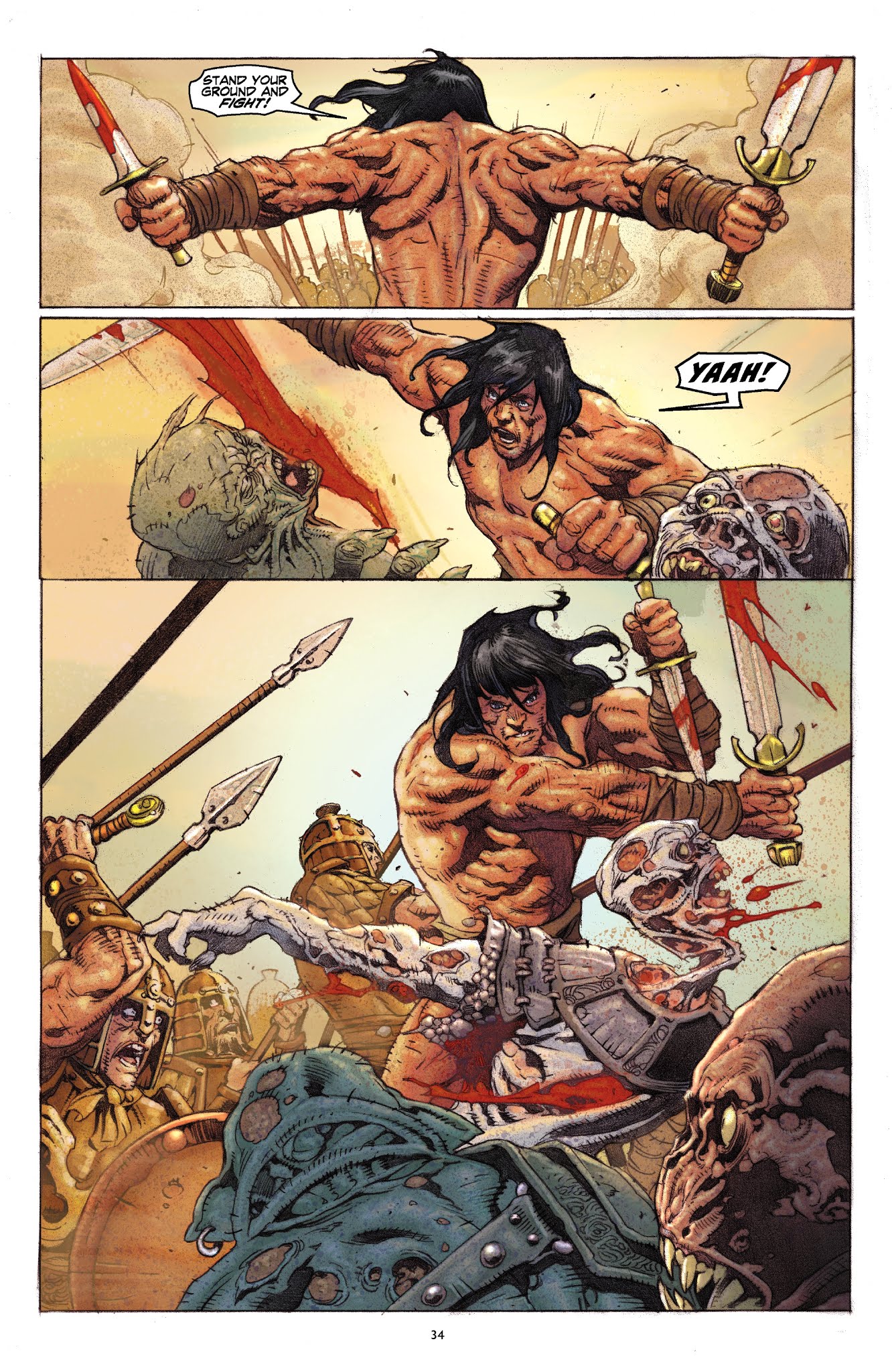 Read online Conan Omnibus comic -  Issue # TPB 3 (Part 1) - 35
