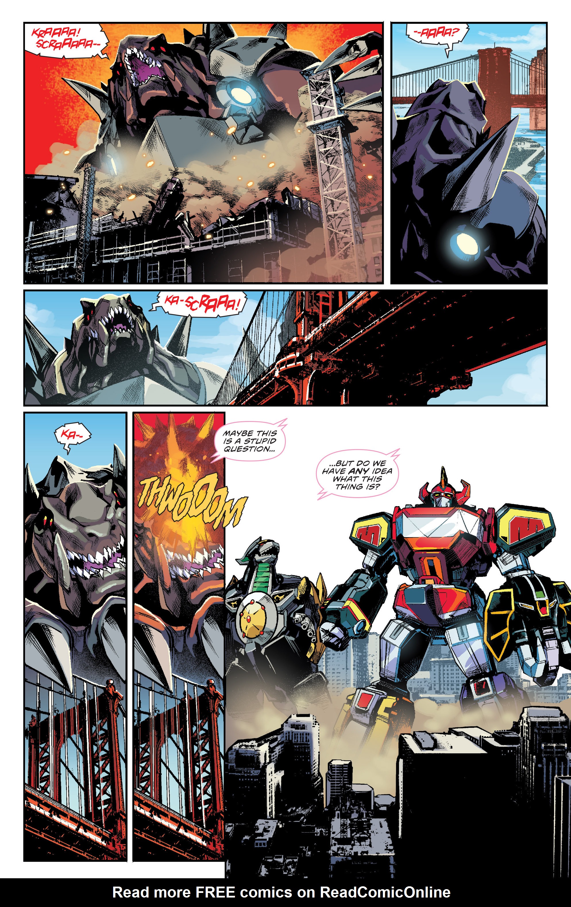Read online Saban's Power Rangers: Aftershock comic -  Issue # Full - 72