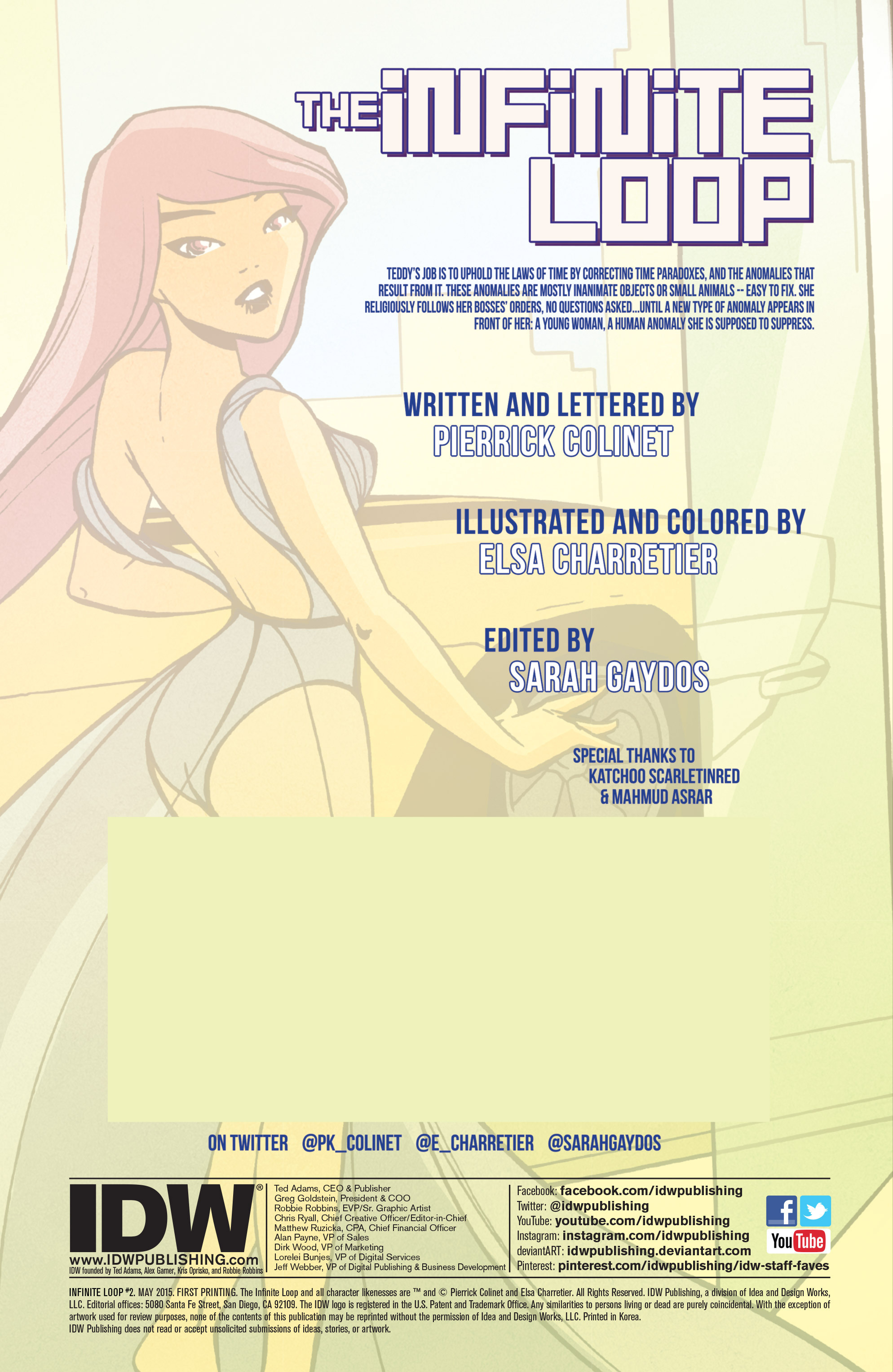 Read online Infinite Loop comic -  Issue #2 - 2