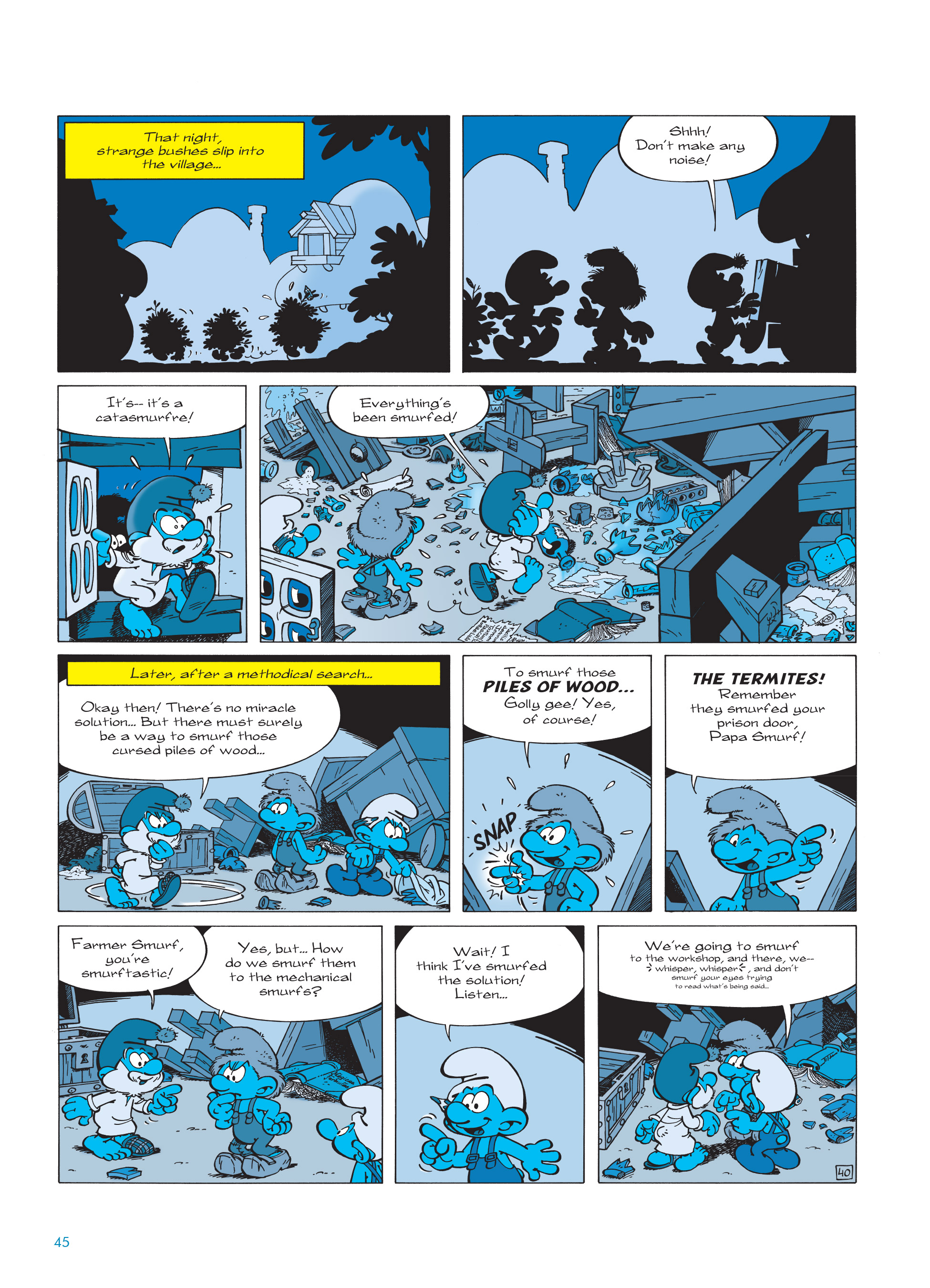 Read online The Smurfs comic -  Issue #23 - 45