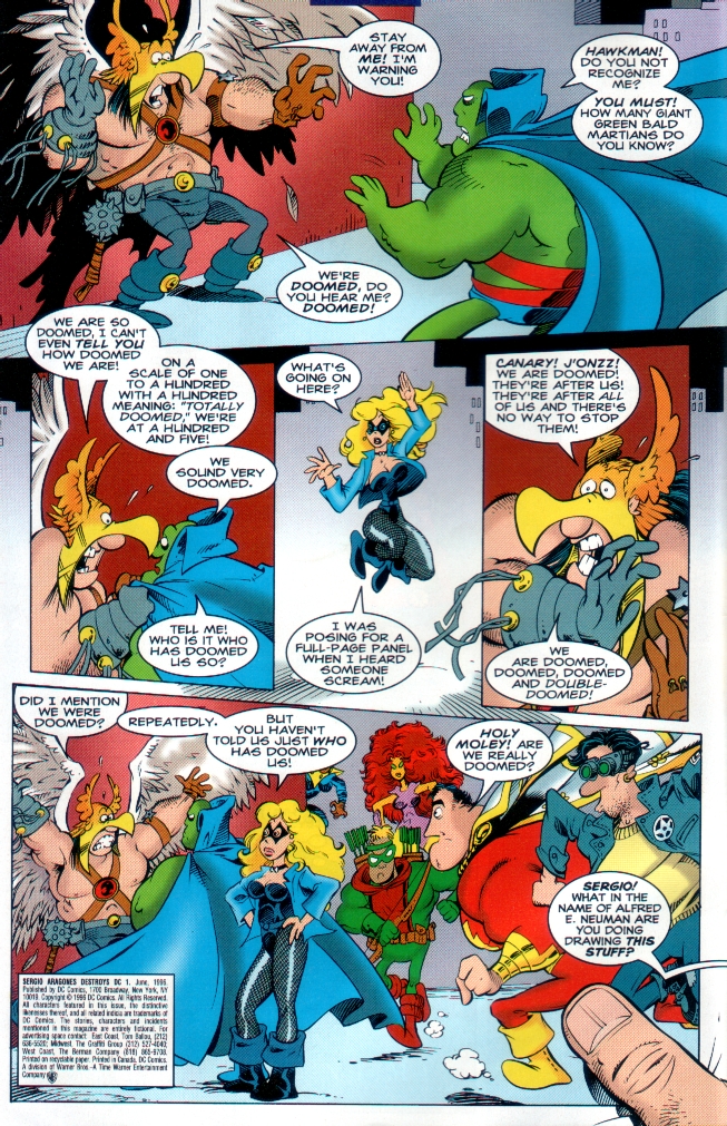 Read online Sergio Aragones Destroys DC comic -  Issue # Full - 3