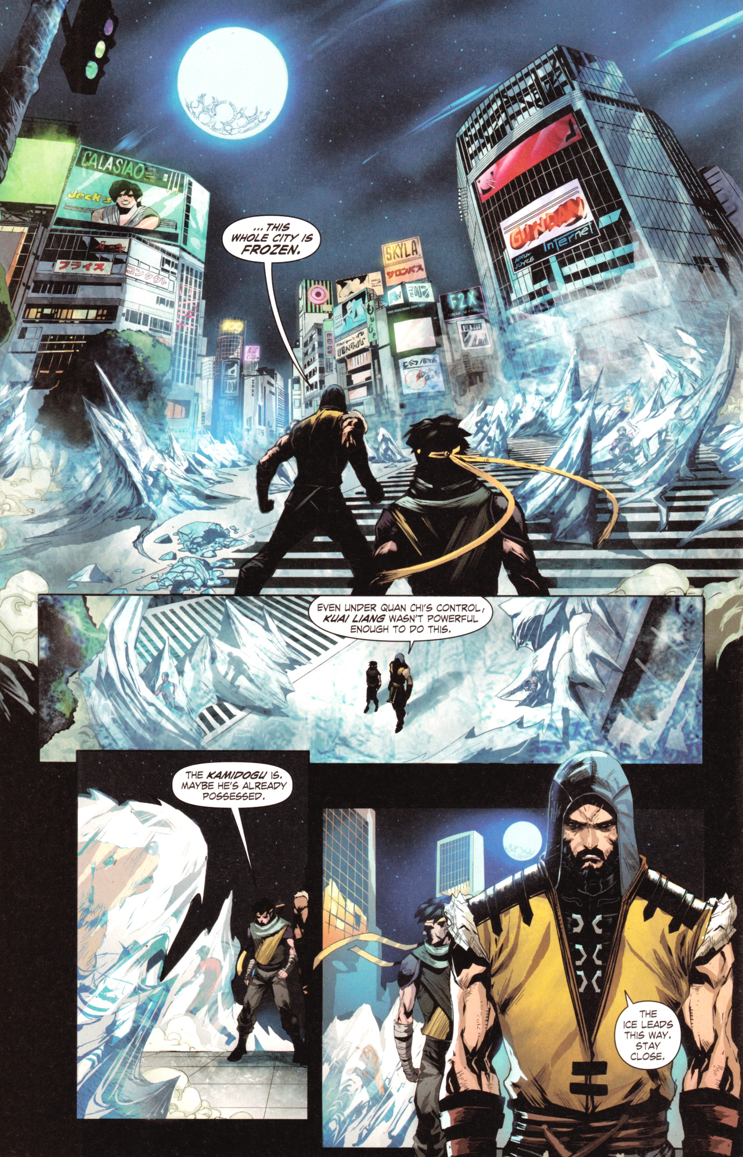 Read online Mortal Kombat X [II] comic -  Issue #5 - 14