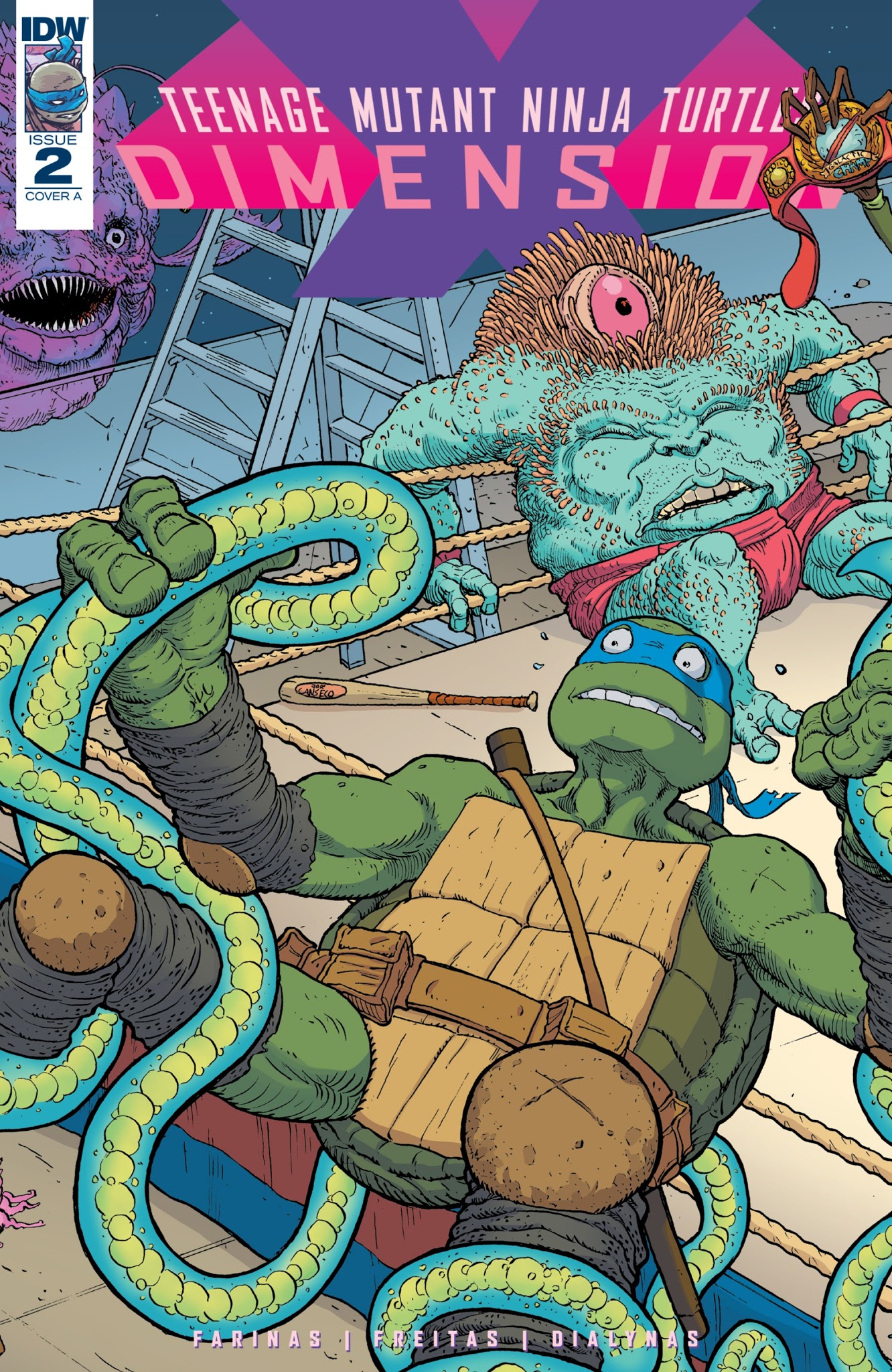 Read online Teenage Mutant Ninja Turtles: Dimension X comic -  Issue #2 - 1