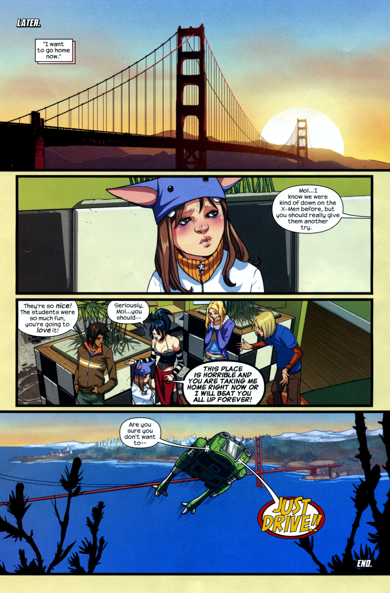 Read online Runaways (2008) comic -  Issue #10 - 23