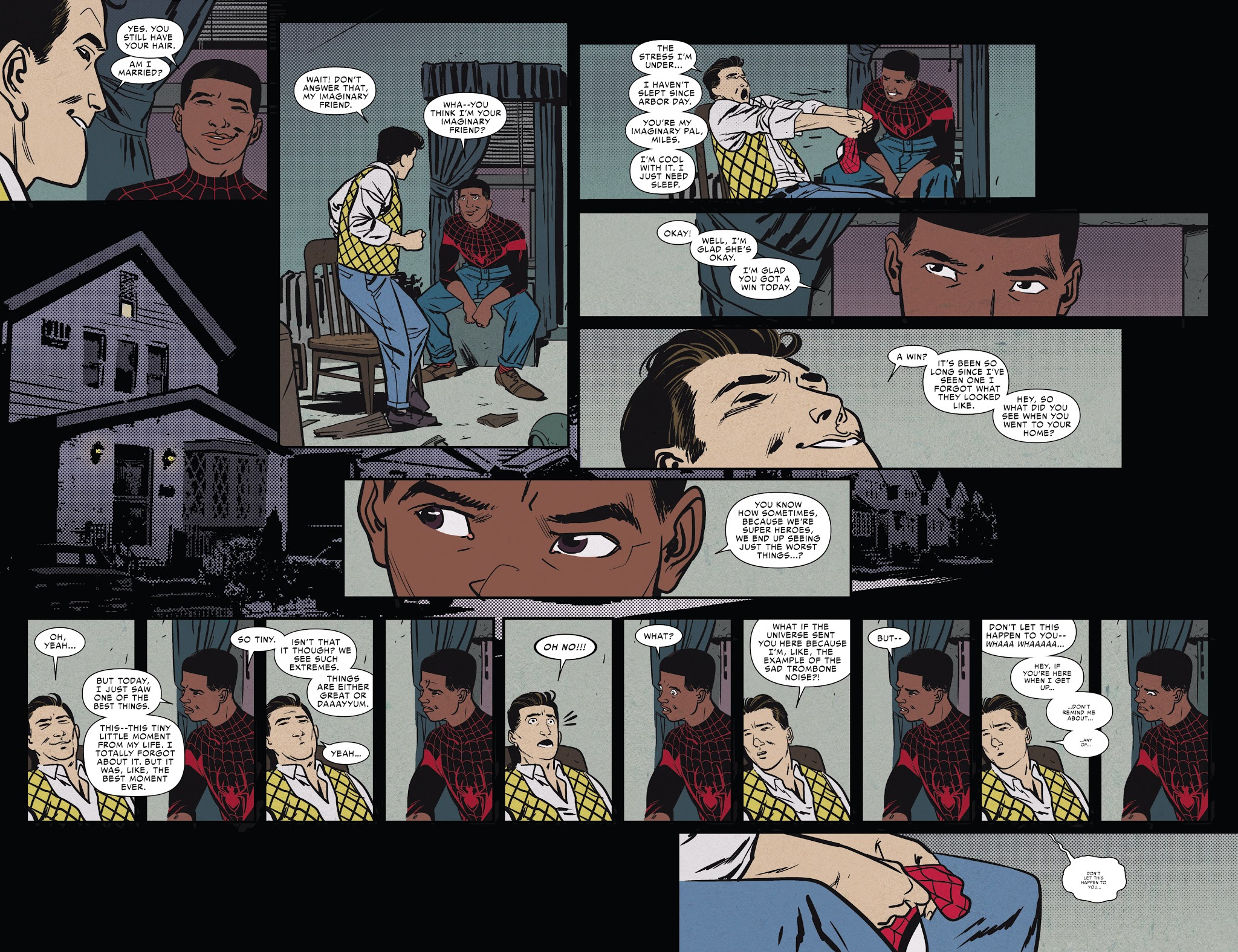 Read online Generations: Miles Morales Spider-Man & Peter Parker Spider-Man comic -  Issue # Full - 22