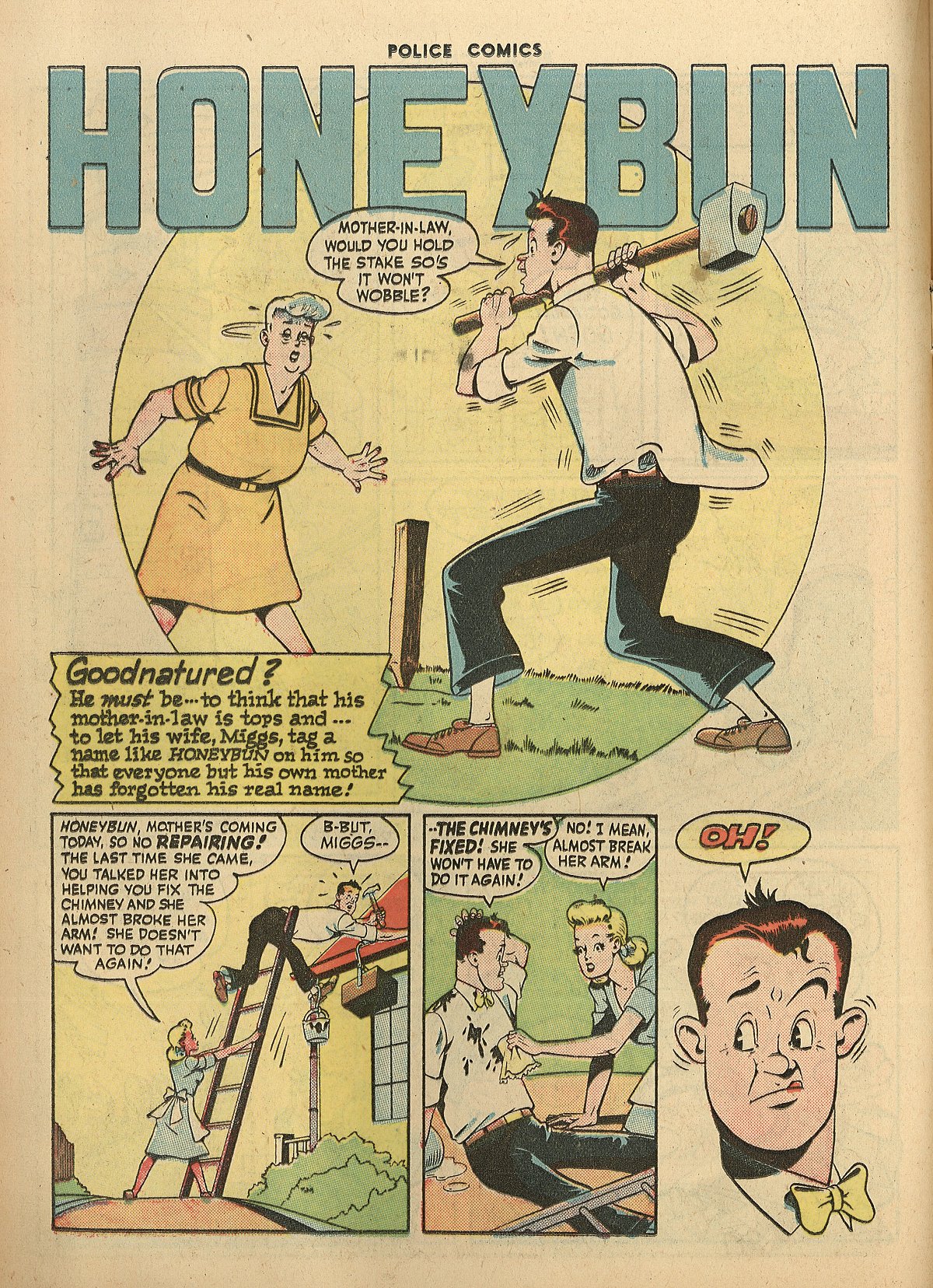 Read online Police Comics comic -  Issue #59 - 24