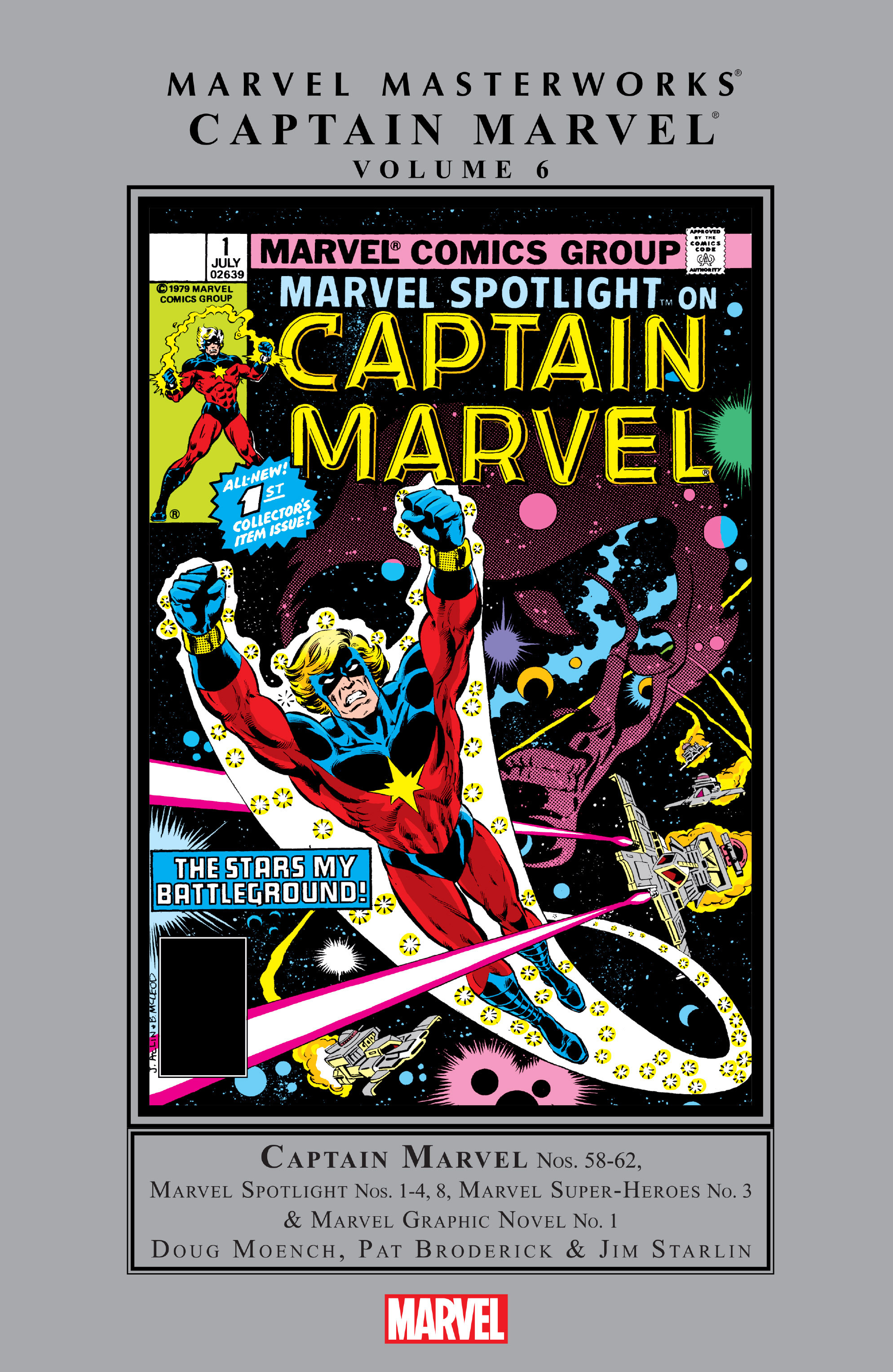 Read online Marvel Masterworks: Captain Marvel comic -  Issue # TPB 6 (Part 1) - 1