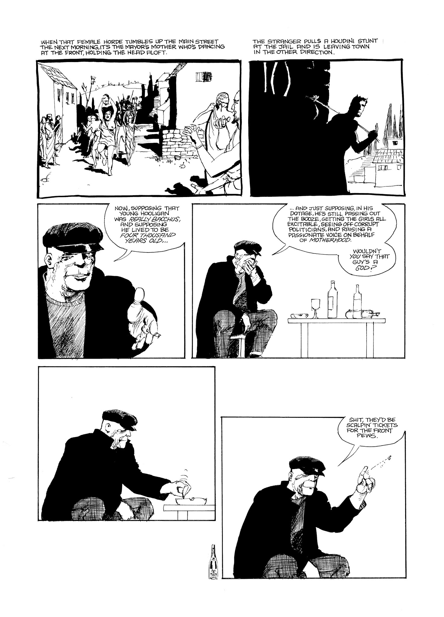 Read online Eddie Campbell's Bacchus comic -  Issue # TPB 2 - 158