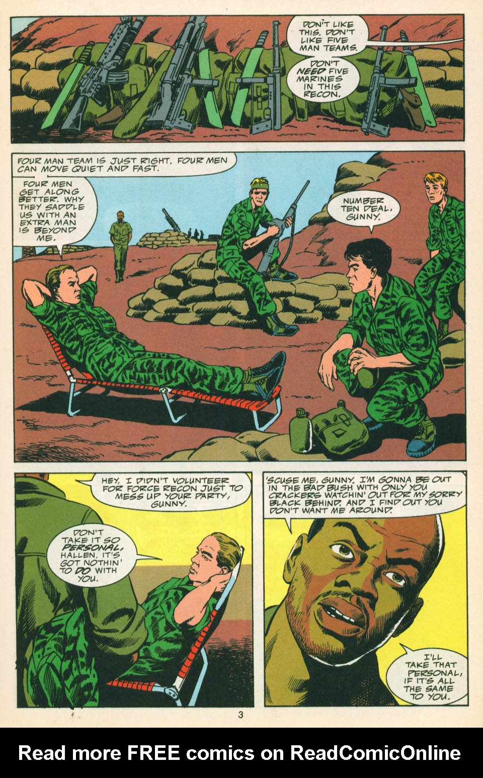 Read online The 'Nam comic -  Issue #55 - 4