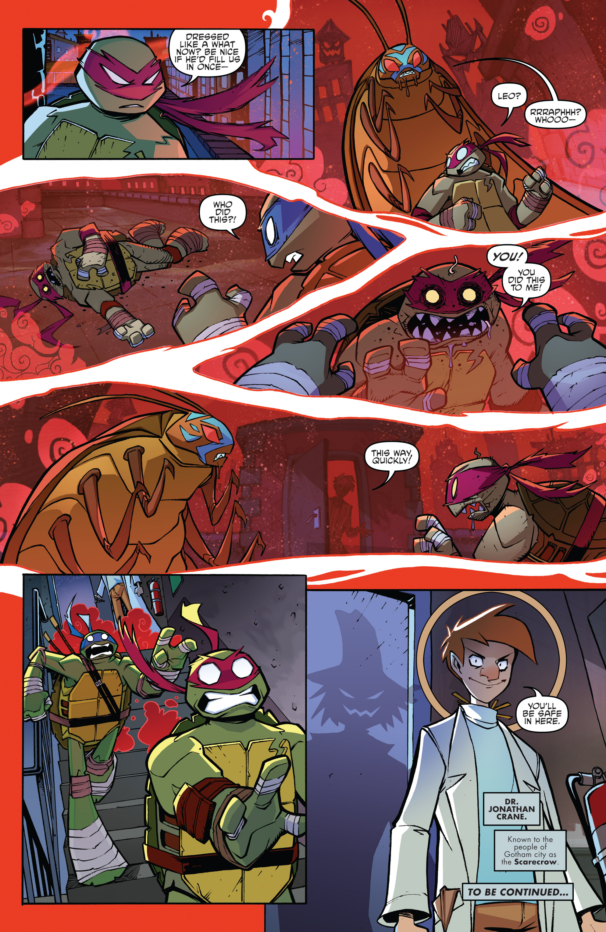 Read online Batman/Teenage Mutant Ninja Turtles Adventure comic -  Issue #3 - 22