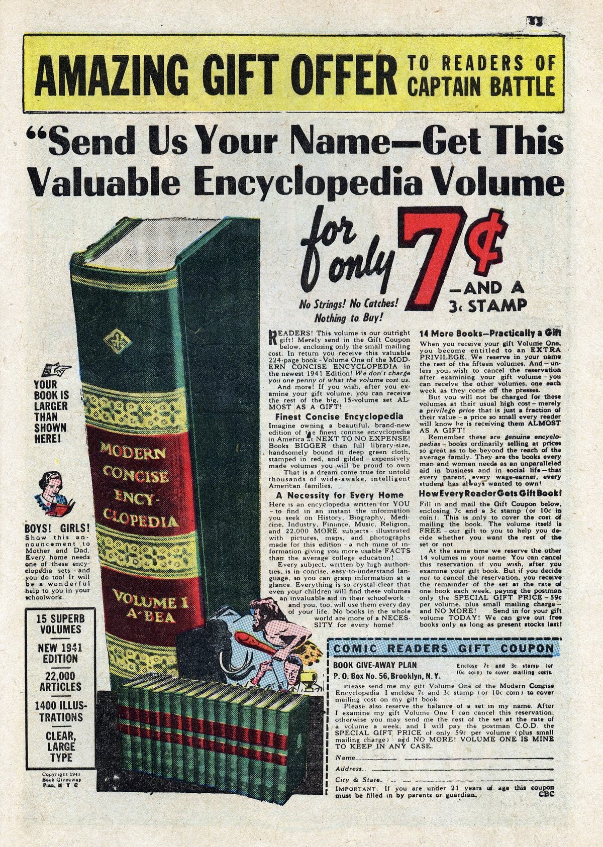 Read online Captain Battle Comics comic -  Issue #2 - 56
