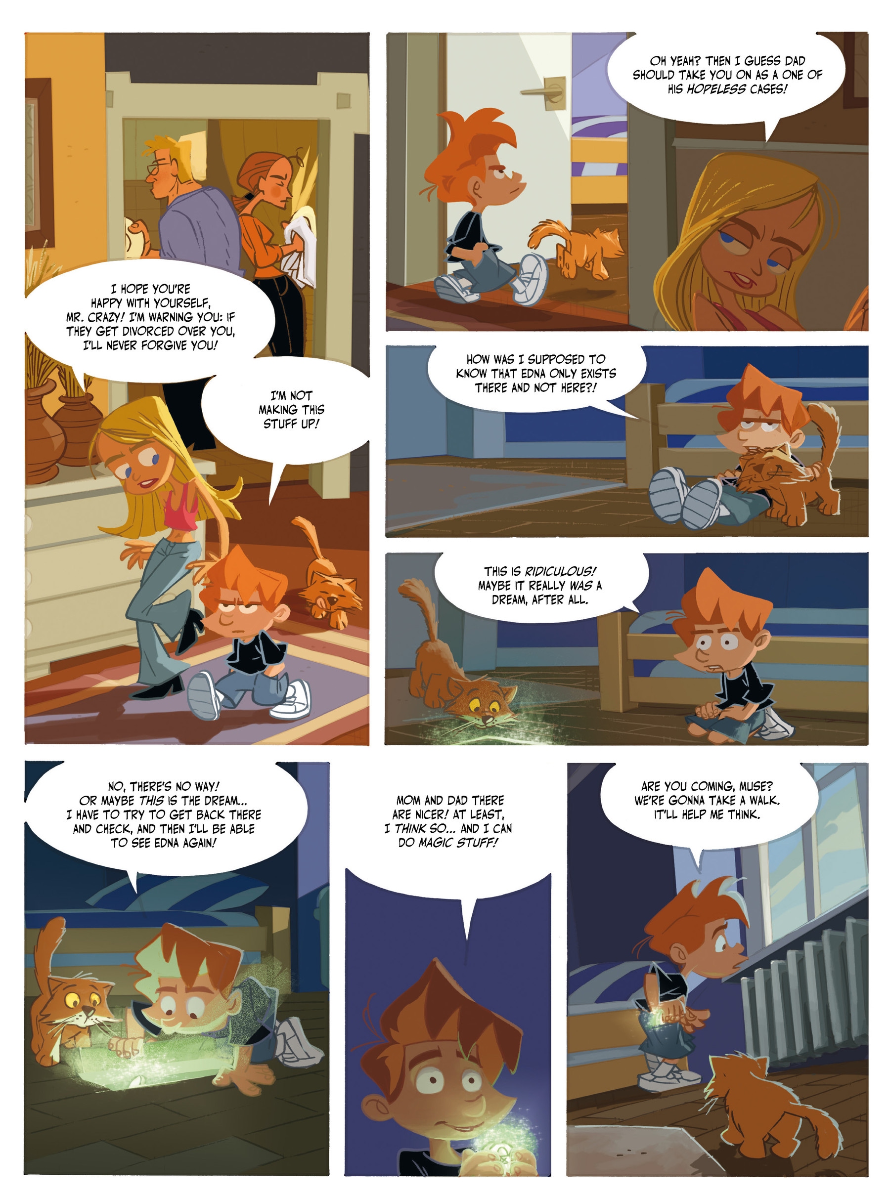 Read online Gregory and the Gargoyles comic -  Issue #3 - 9