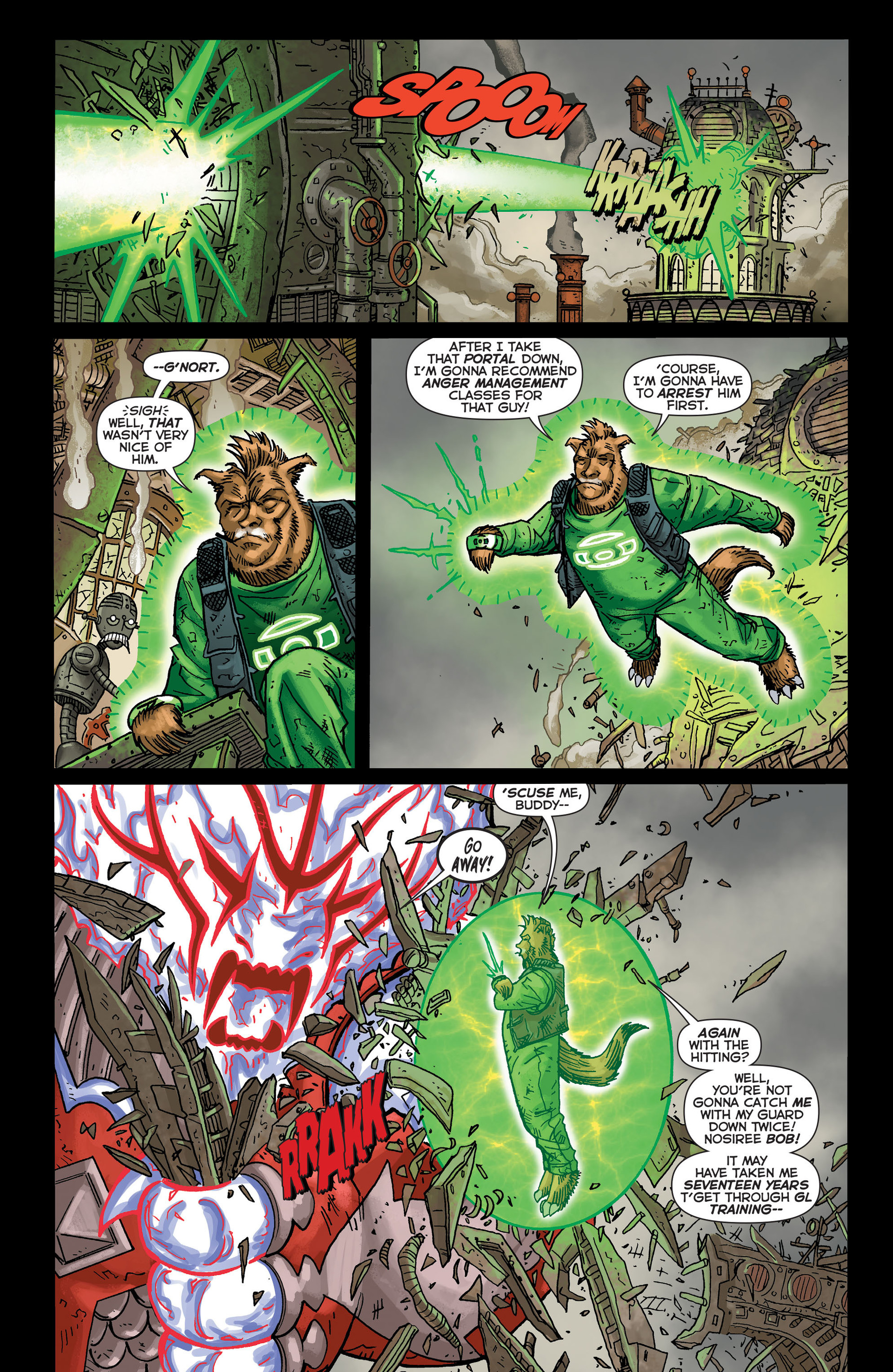 Read online Larfleeze comic -  Issue #10 - 11