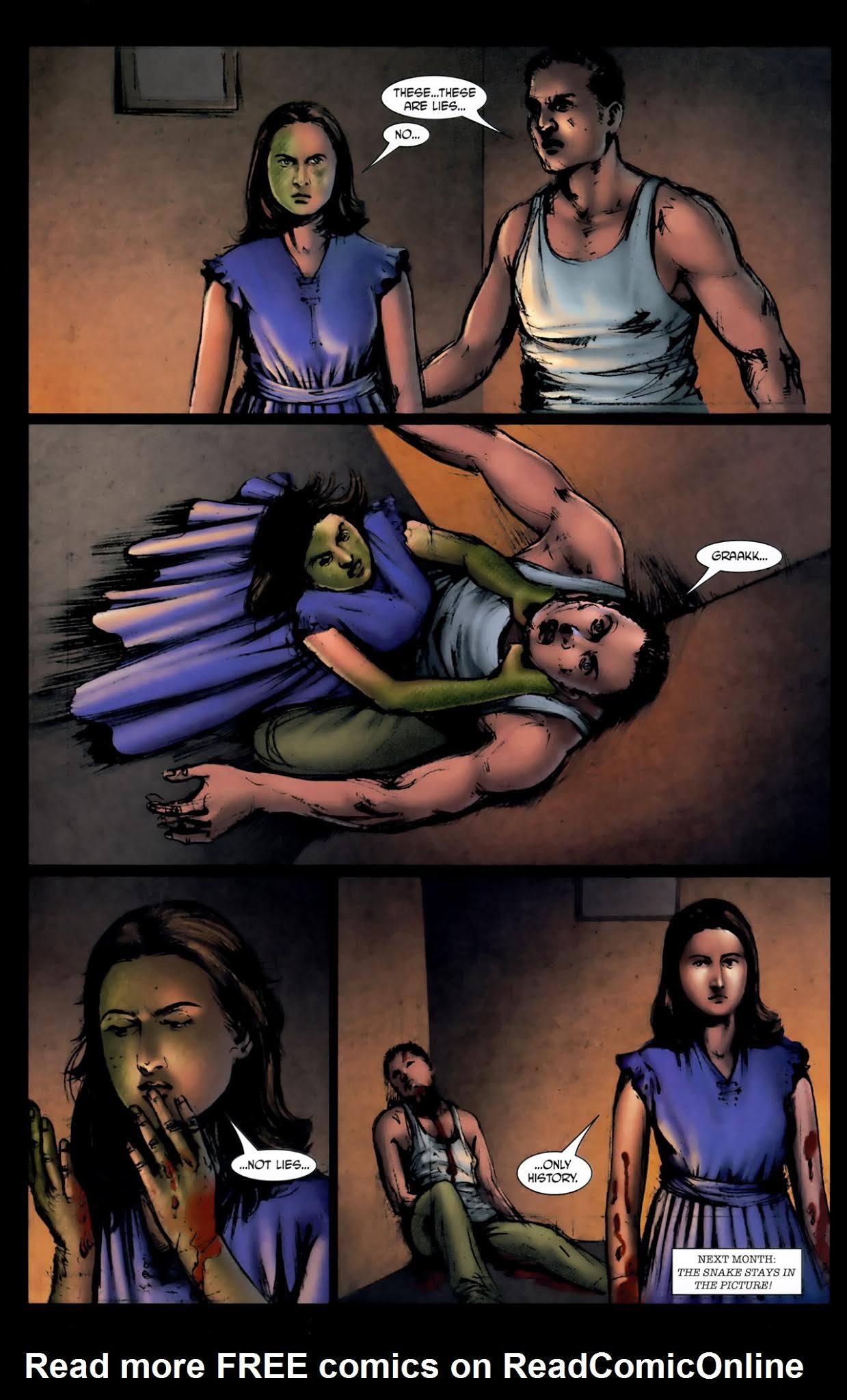 Read online Snake Woman Curse of the 68 comic -  Issue #2 - 30