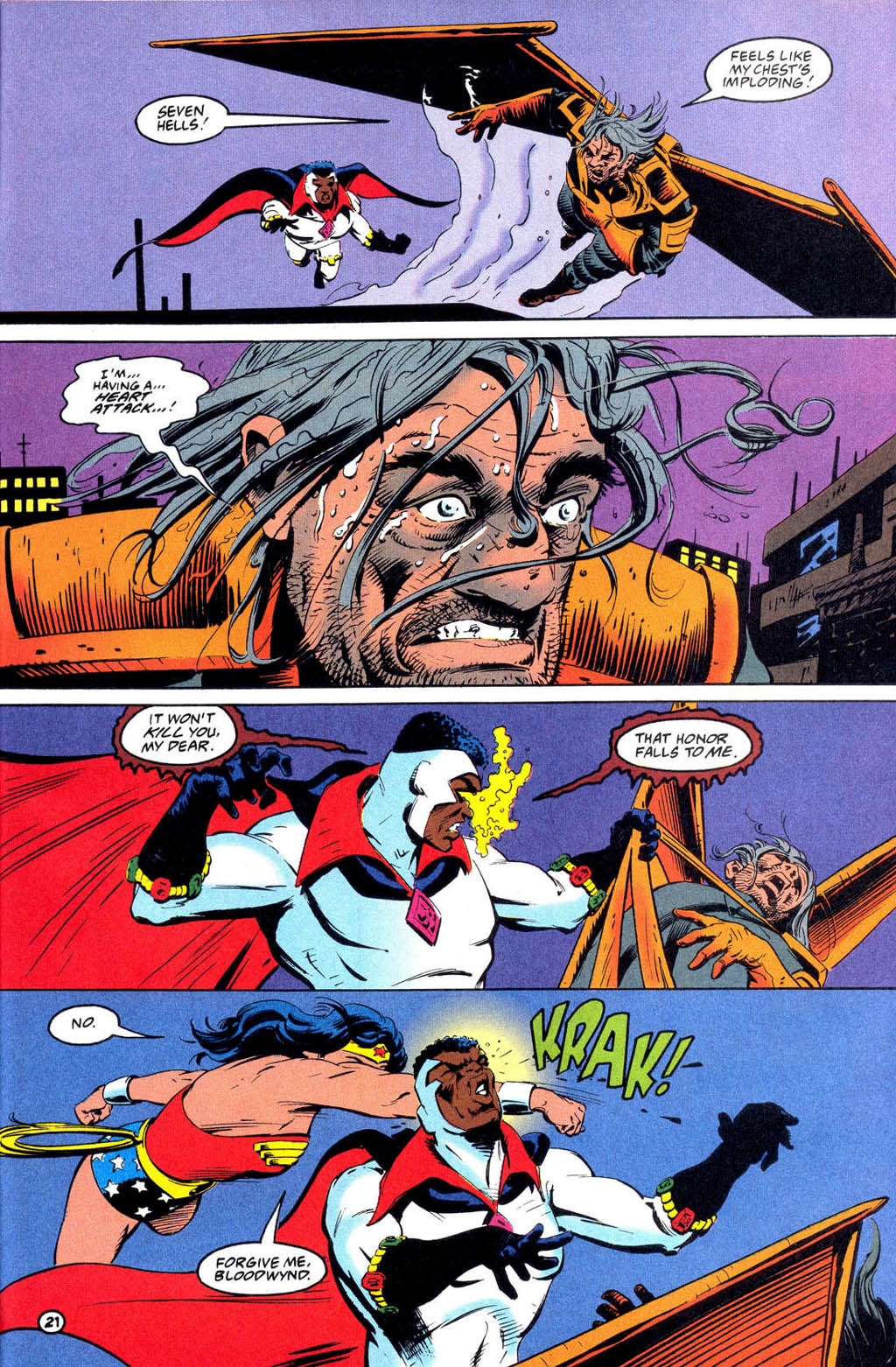 Hawkman (1993) Issue #5 #8 - English 22