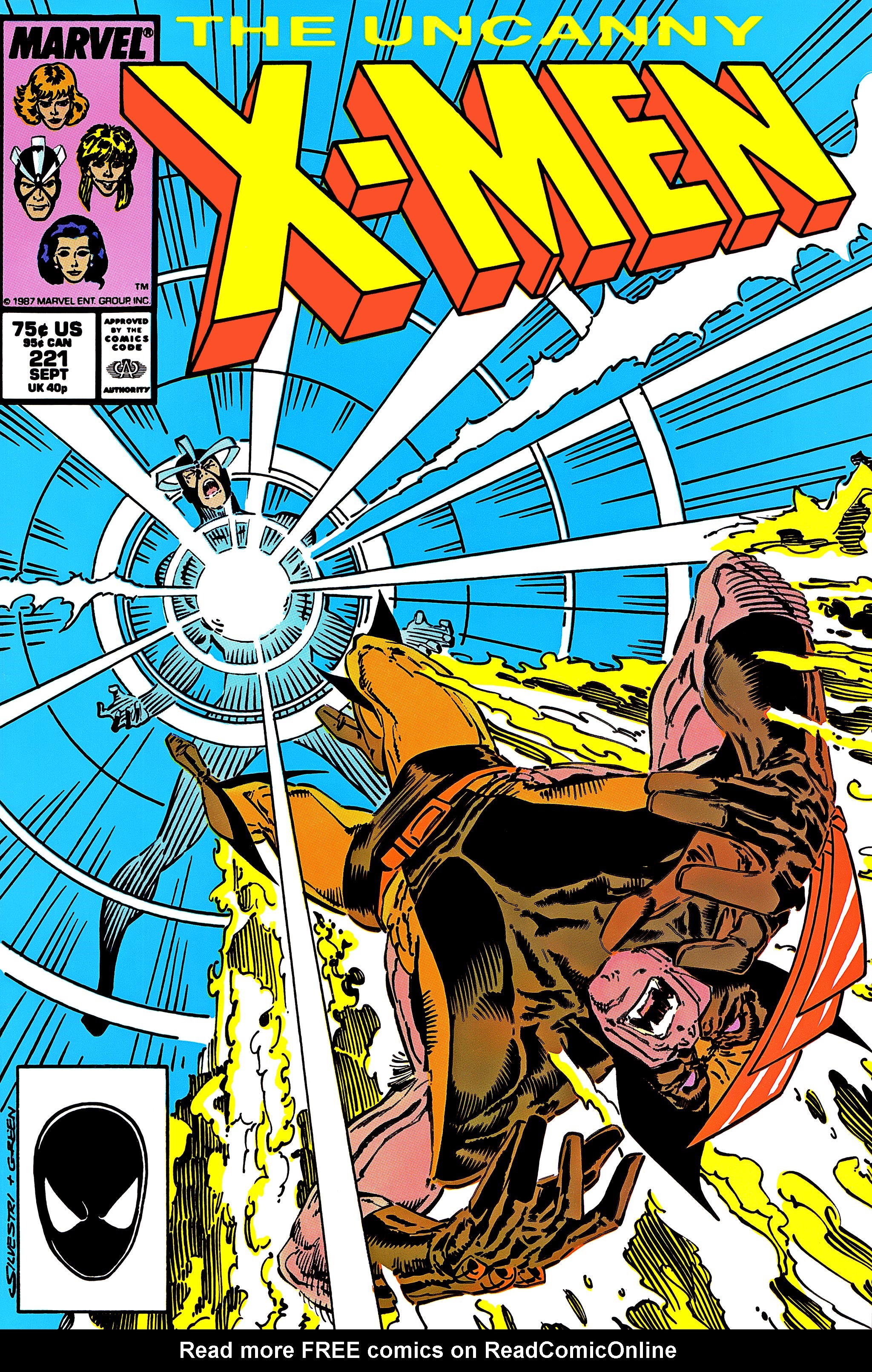 Read online Uncanny X-Men (1963) comic -  Issue #221 - 1