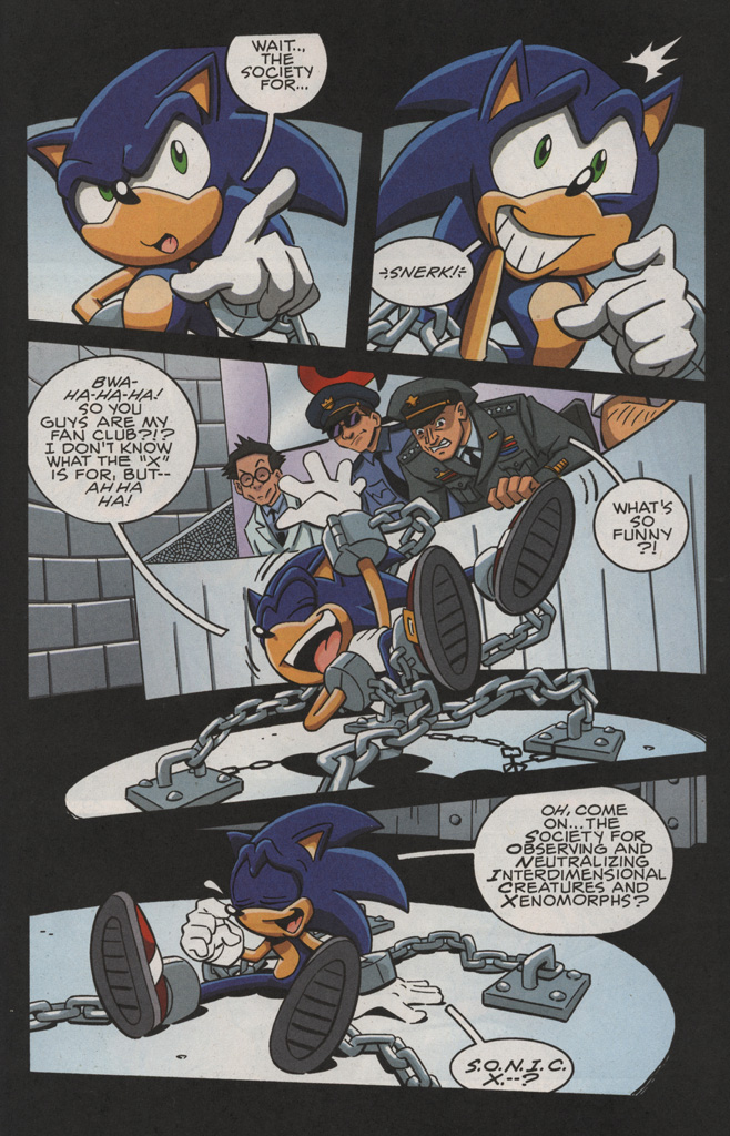 Read online Sonic X comic -  Issue #23 - 25
