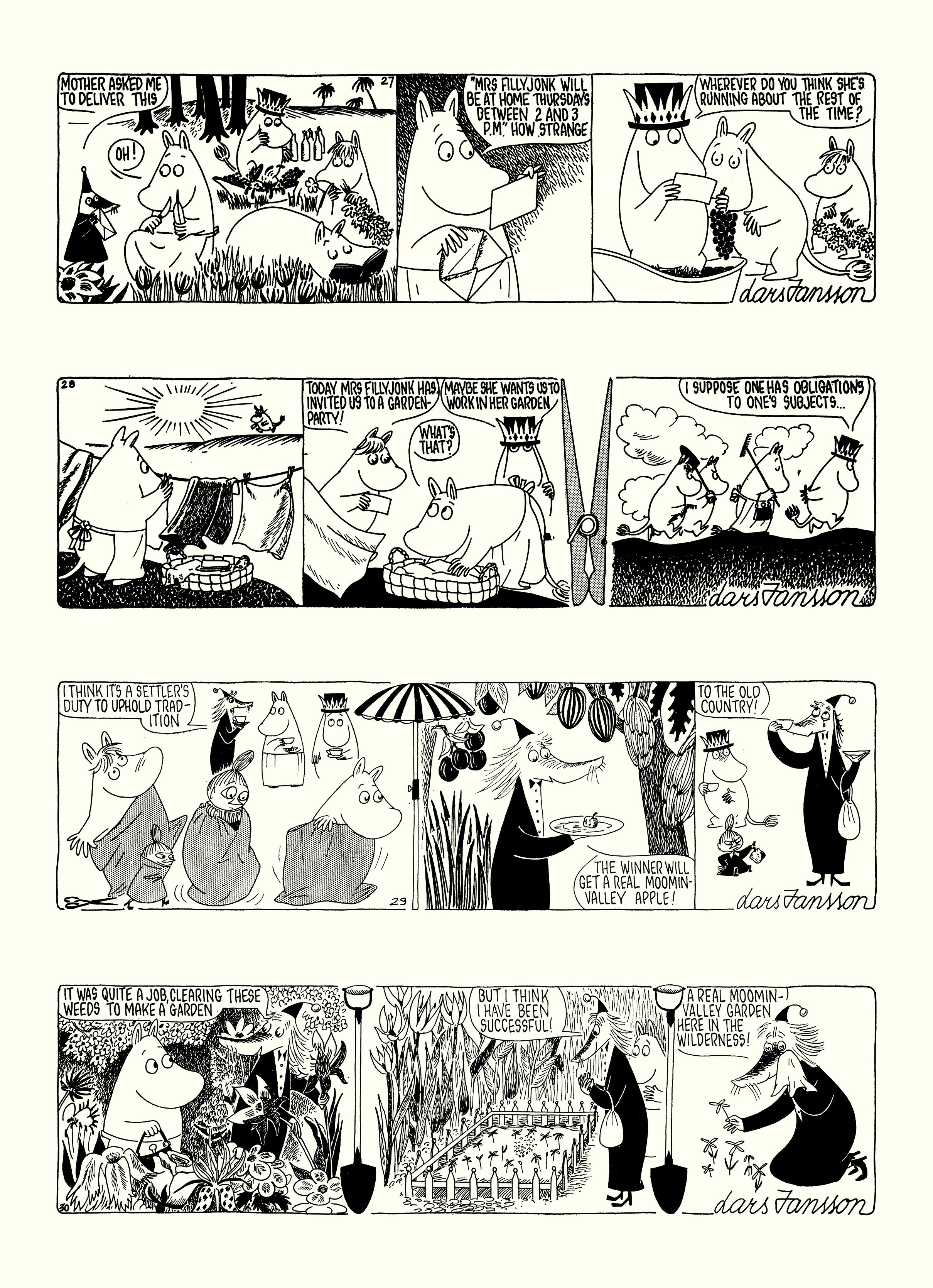 Read online Moomin: The Complete Lars Jansson Comic Strip comic -  Issue # TPB 7 - 13