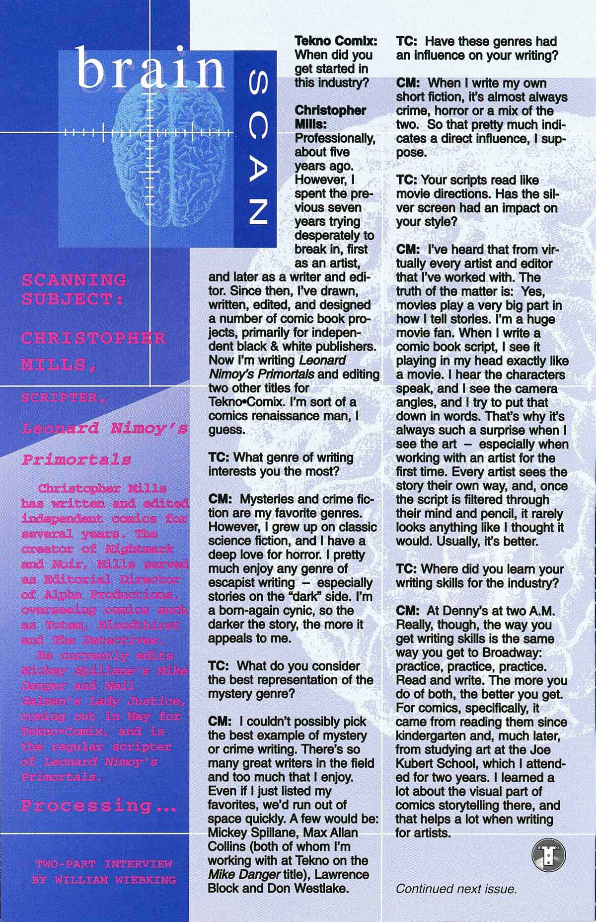 Read online Leonard Nimoy's Primortals (1995) comic -  Issue #5 - 27