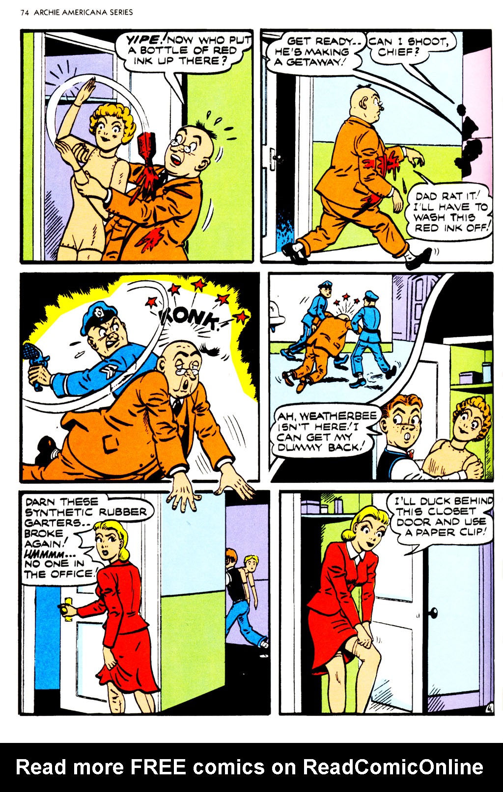 Read online Archie Americana Series comic -  Issue # TPB 1 - 75
