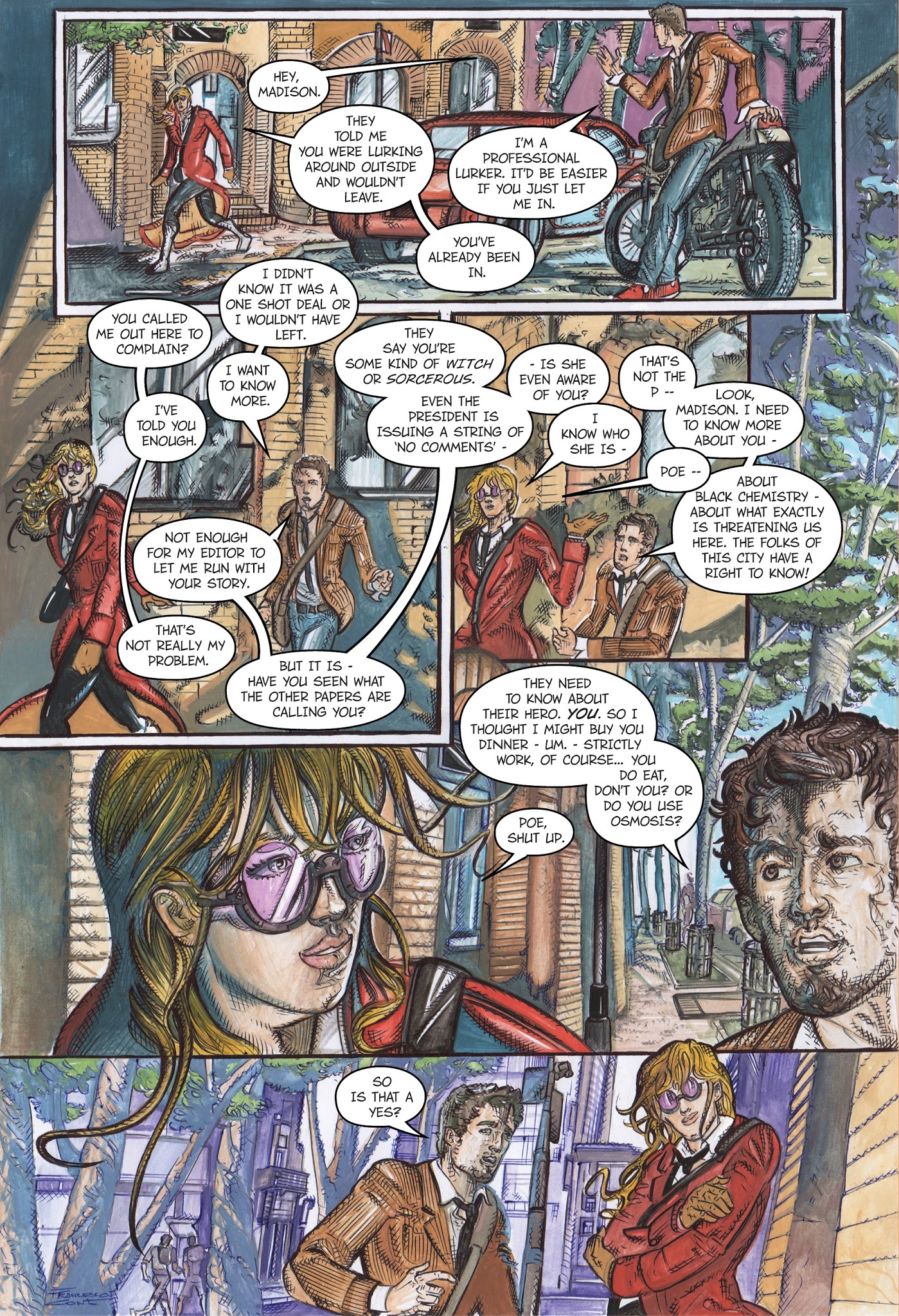 Read online Madison Dark comic -  Issue #3 - 6