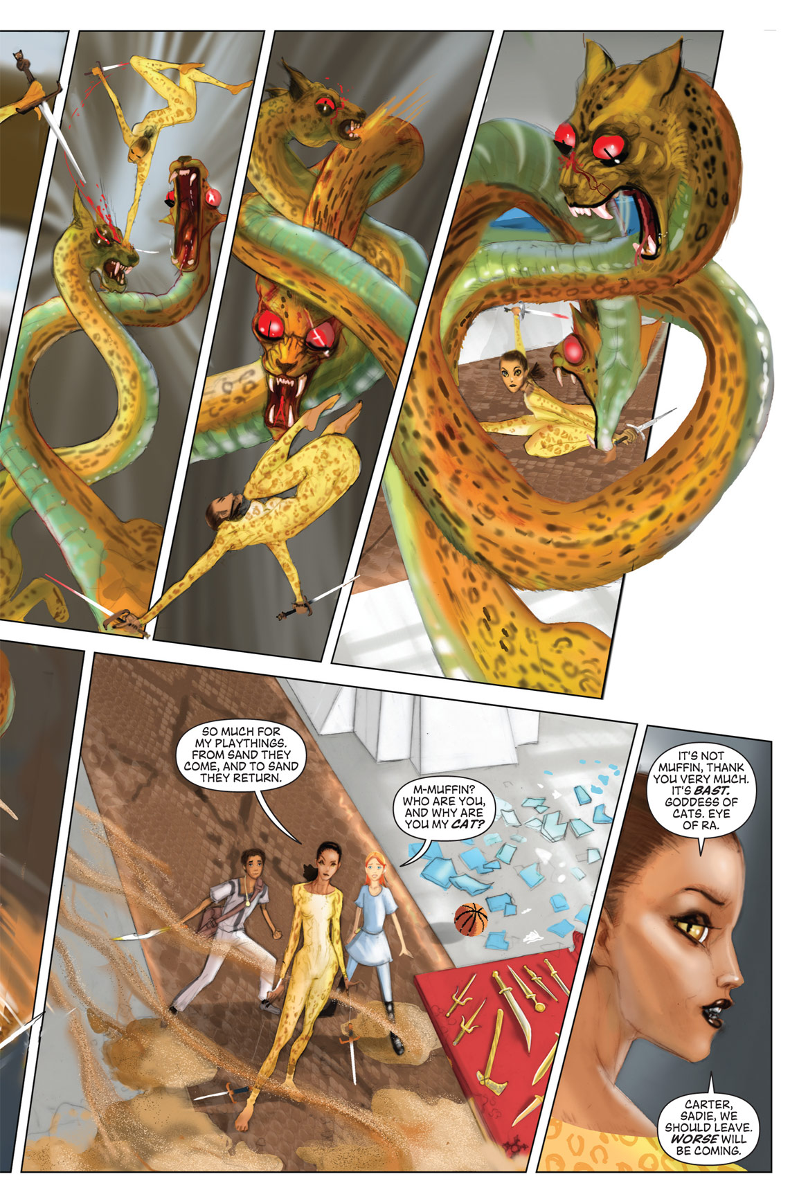 Read online The Kane Chronicles comic -  Issue # TPB 1 - 51