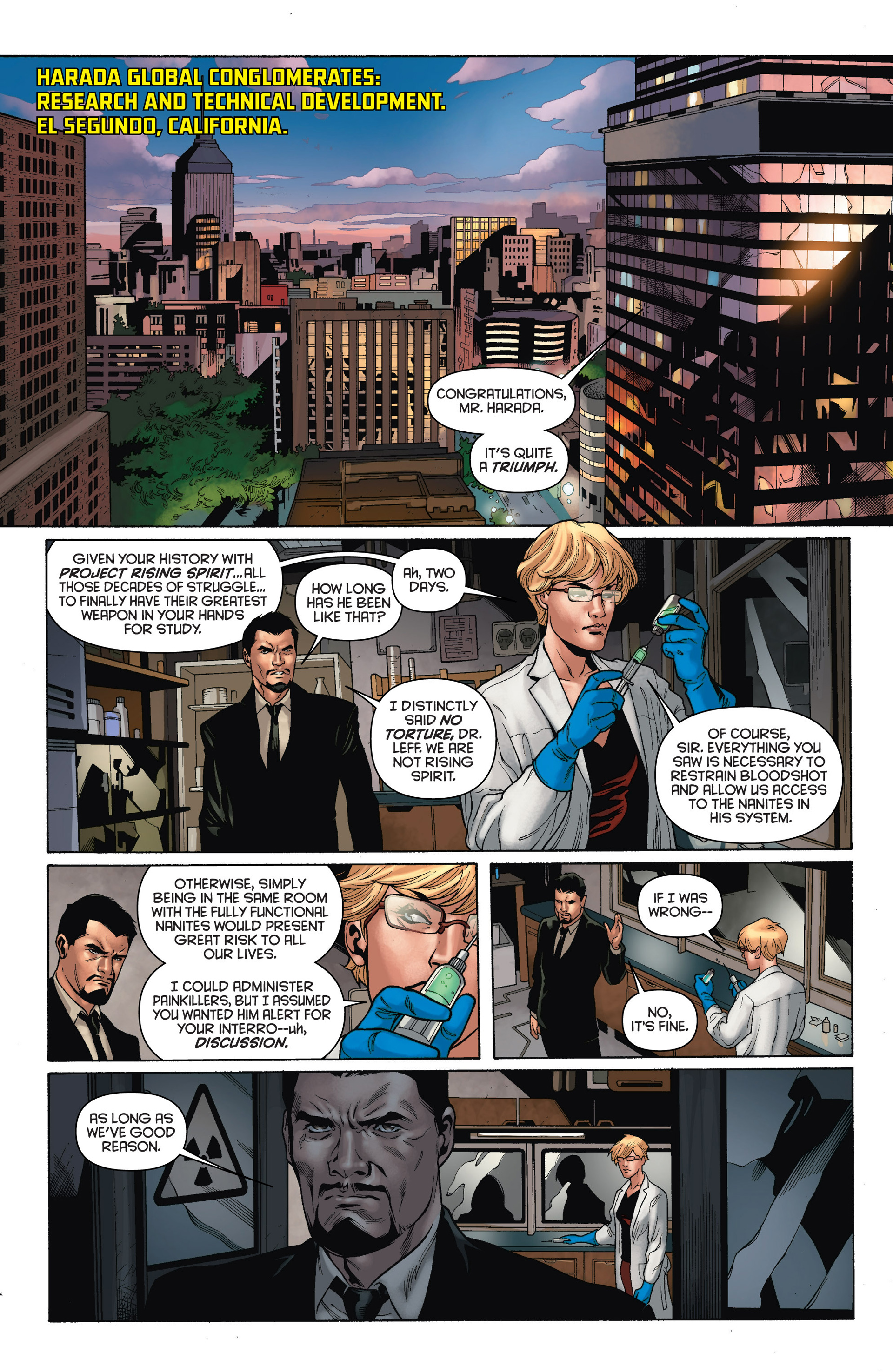 Read online Bloodshot and H.A.R.D.Corps comic -  Issue #14 - 3